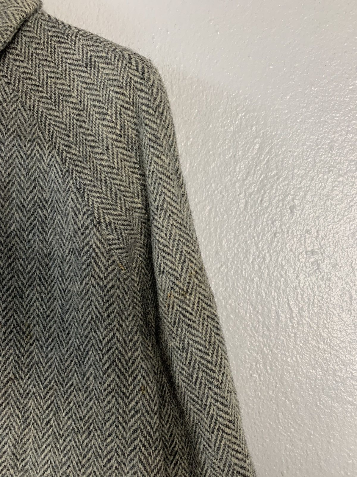 Harris Tweed Vintage 60’ Harris Tweed Wool Coat Size M / US 6-8 / IT 42-44 - 5 Thumbnail