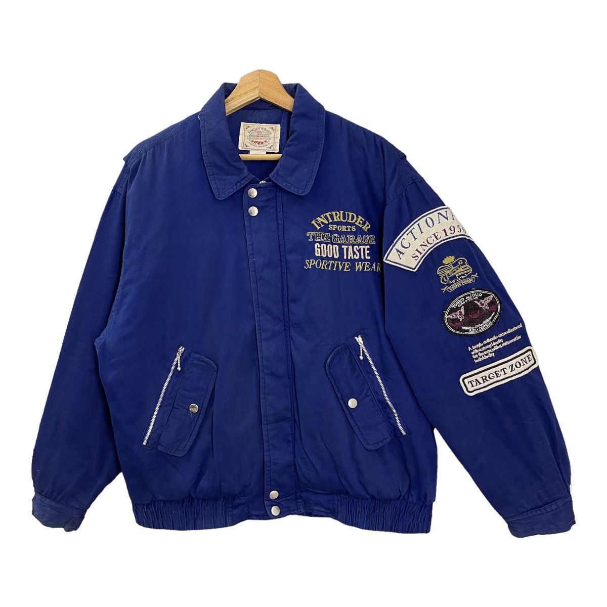 Japanese Brand Vintage Virgin Voyage Varsity Jacket Size US M / EU 48-50 / 2 - 3 Thumbnail