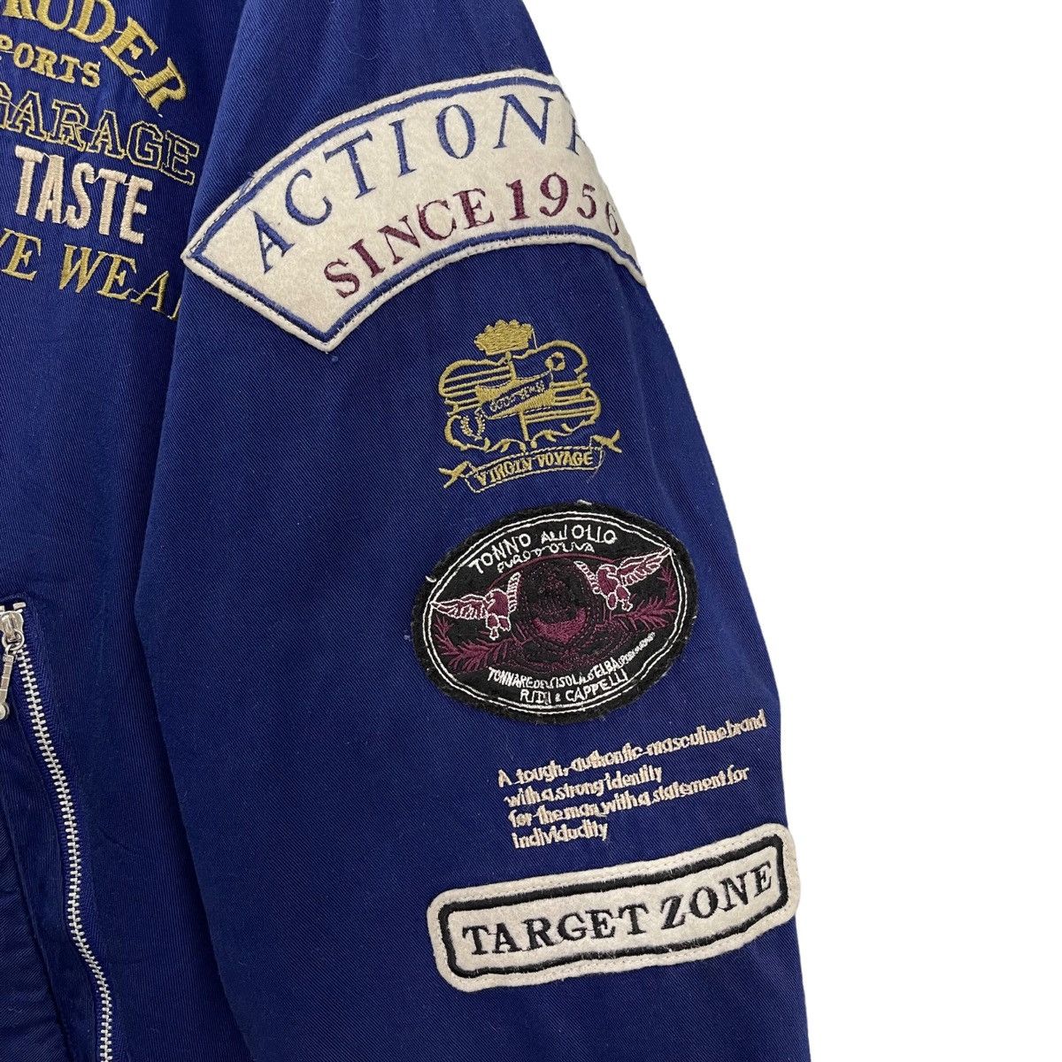 Japanese Brand Vintage Virgin Voyage Varsity Jacket Size US M / EU 48-50 / 2 - 5 Thumbnail