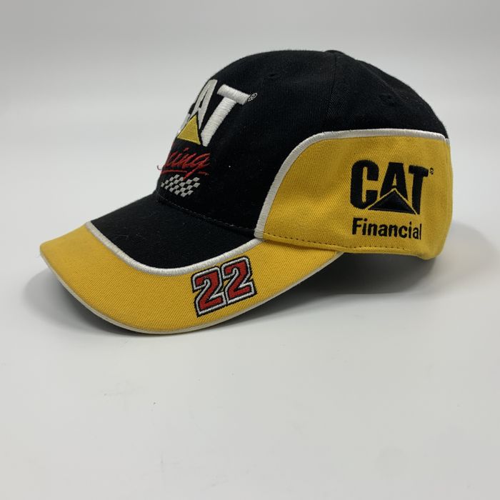 Vintage Caterpillar racing NASCAR bill davis hat Grailed