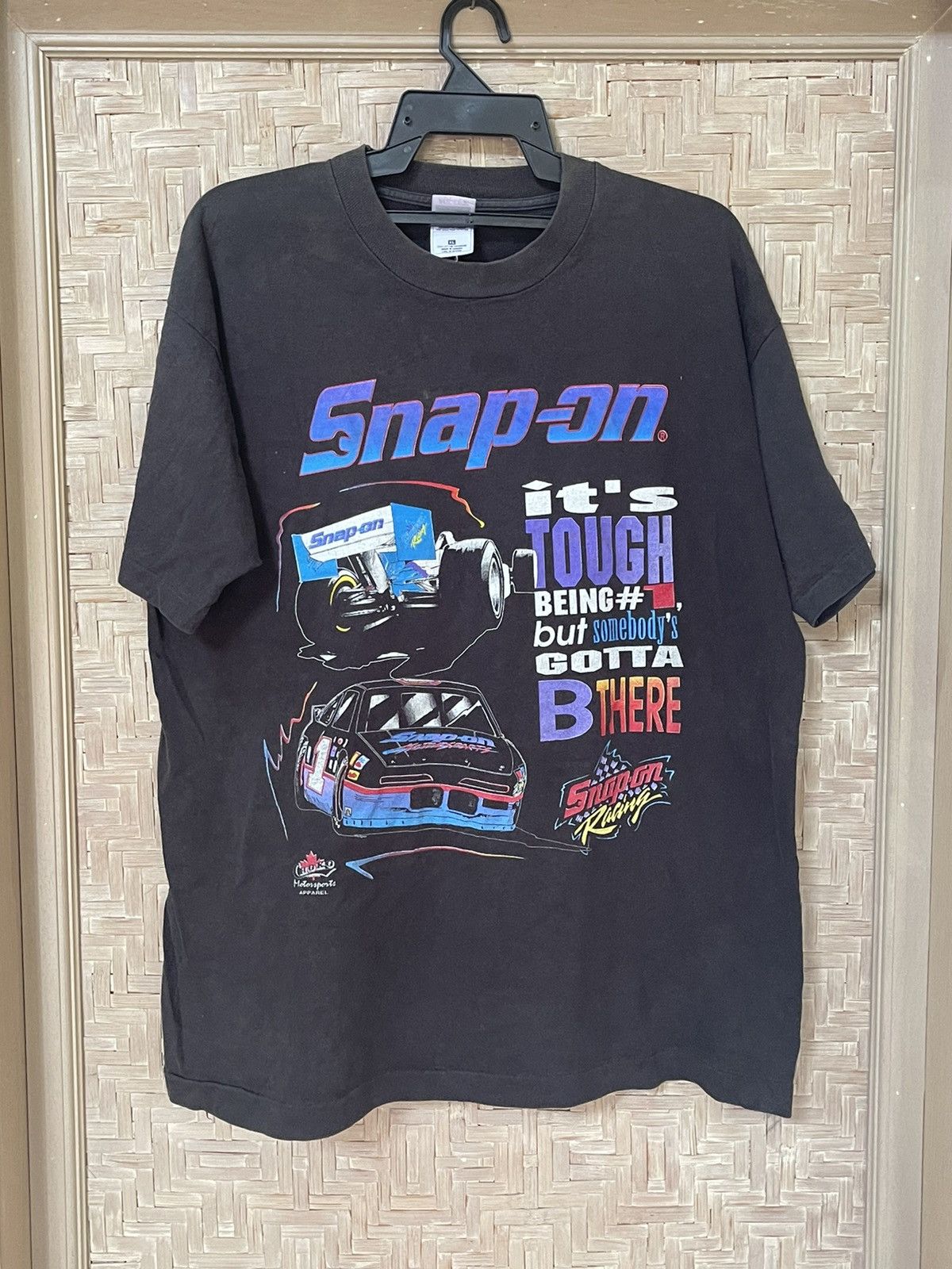 Vintage Vintage Snap-On Racing X Very Rare Size US XL / EU 56 / 4 - 1 Thumbnail