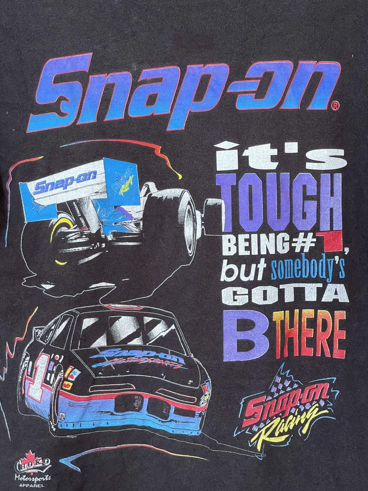 Vintage Vintage Snap-On Racing X Very Rare Size US XL / EU 56 / 4 - 2 Thumbnail