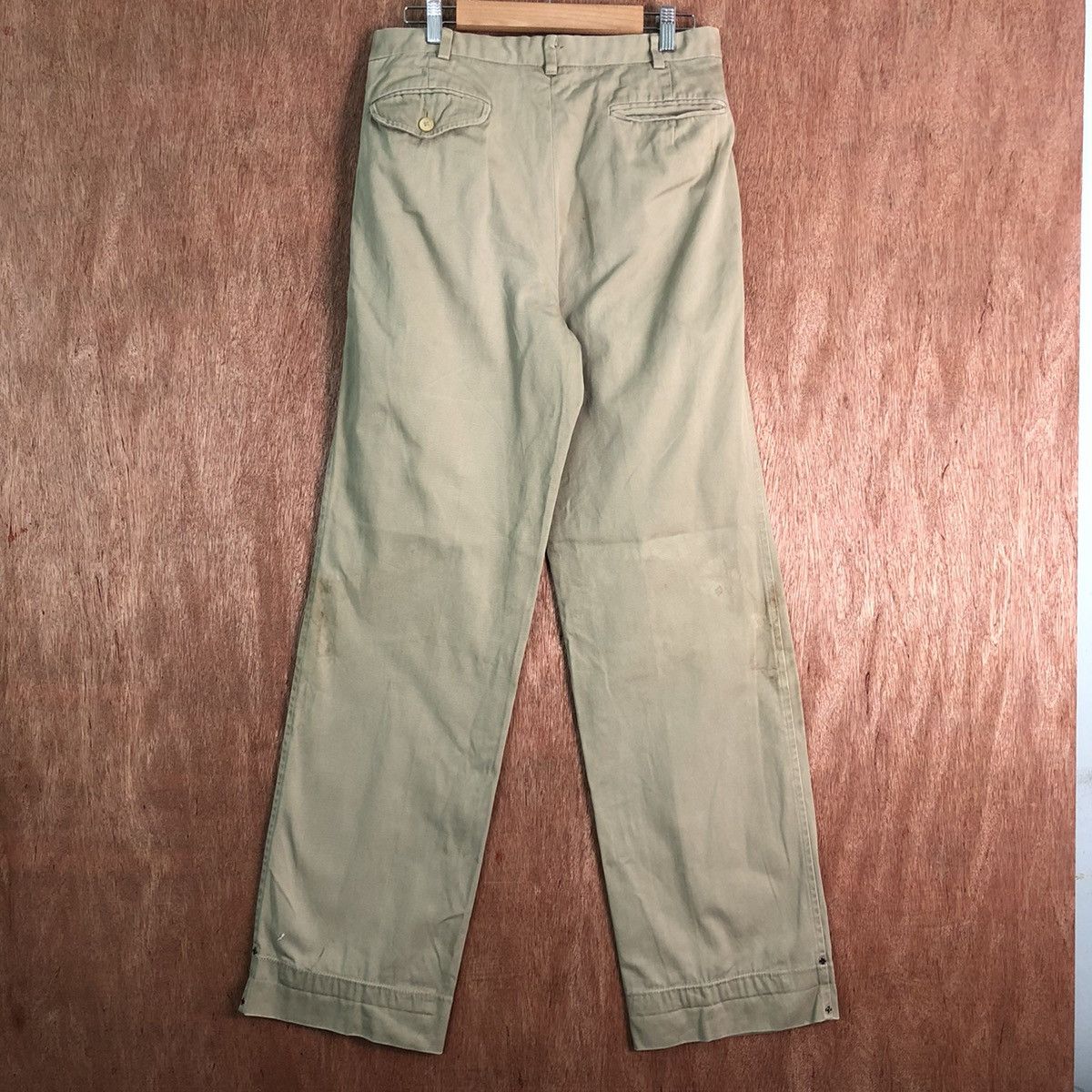Polo Ralph Lauren DLL Polo Ralph Lauren Brown casual Pants #c152 Size US 28 / EU 44 - 8 Thumbnail