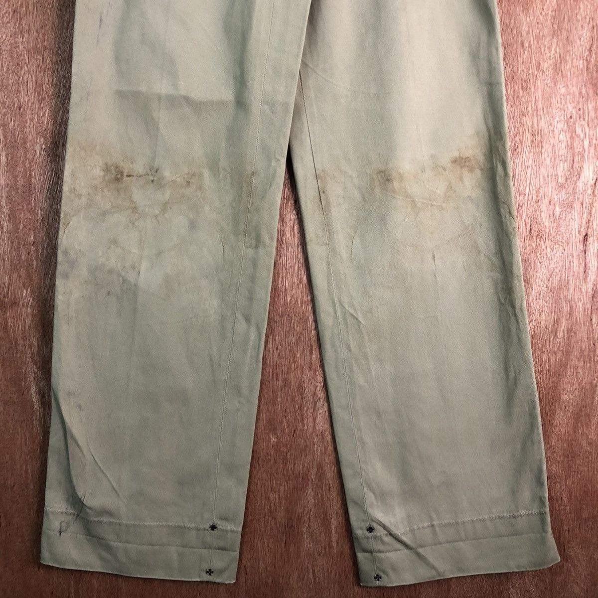 Polo Ralph Lauren DLL Polo Ralph Lauren Brown casual Pants #c152 Size US 28 / EU 44 - 3 Thumbnail