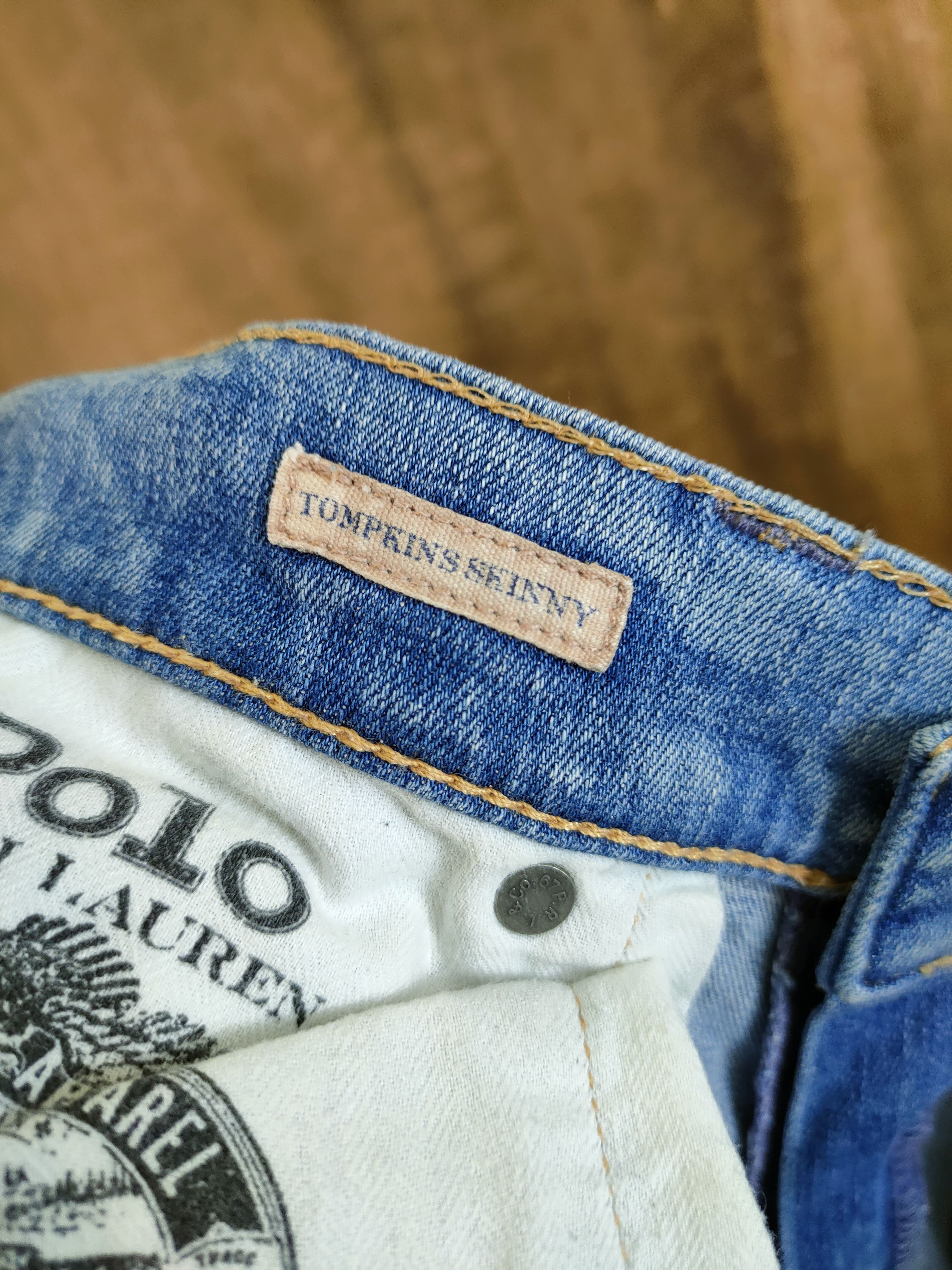 Polo Ralph Lauren D Polo Ralph lauren Tompskin skinny distressed denim #46-901 Size US 30 / EU 46 - 11 Thumbnail