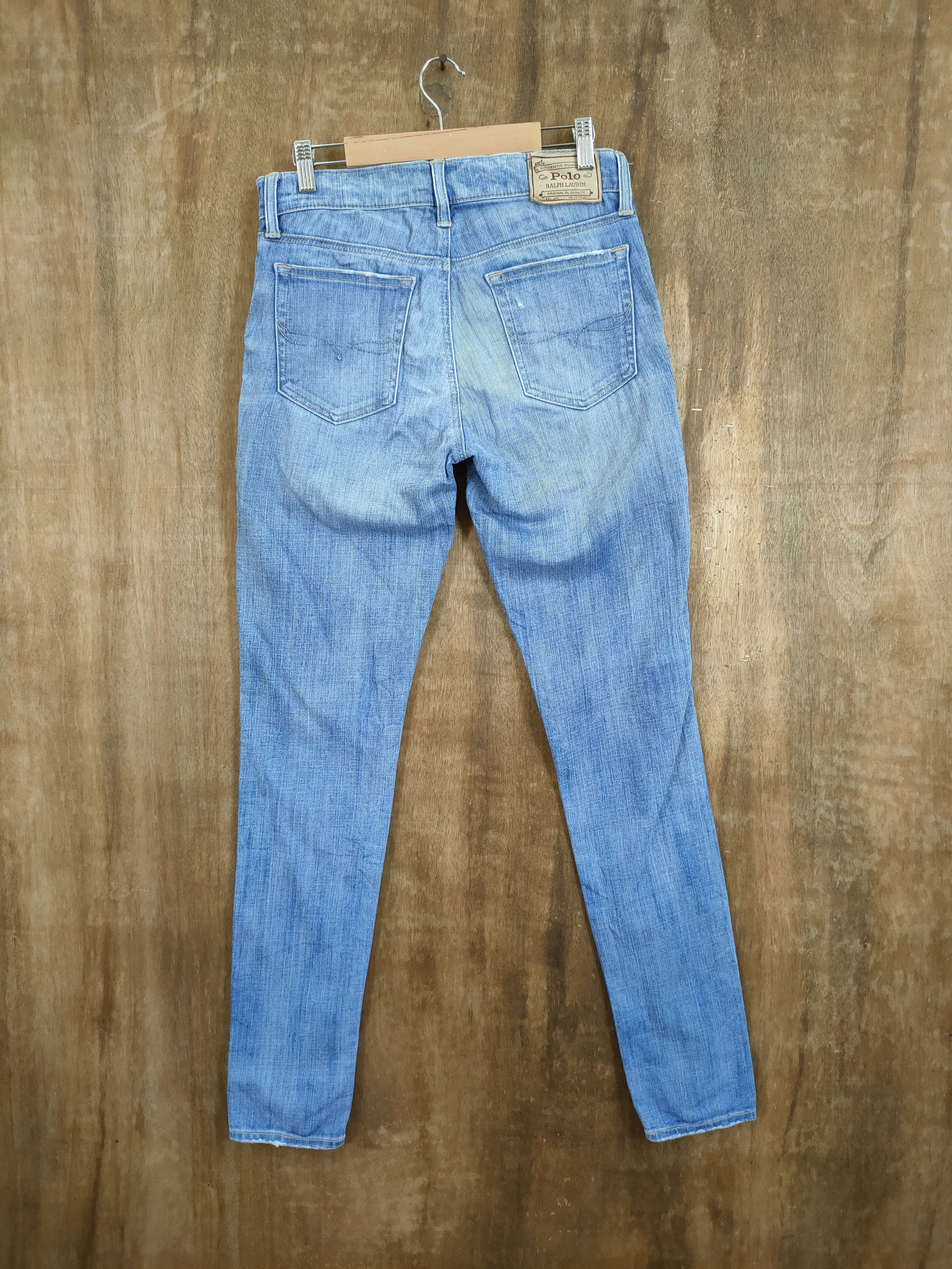 Polo Ralph Lauren D Polo Ralph lauren Tompskin skinny distressed denim #46-901 Size US 30 / EU 46 - 6 Thumbnail