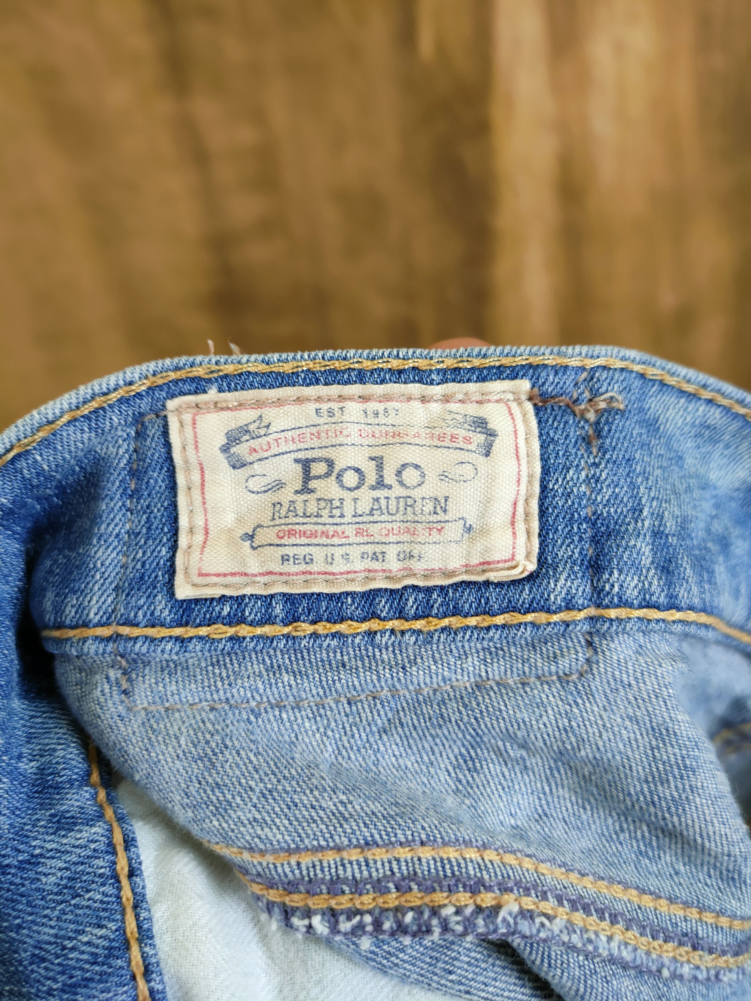 Polo Ralph Lauren D Polo Ralph lauren Tompskin skinny distressed denim #46-901 Size US 30 / EU 46 - 10 Thumbnail