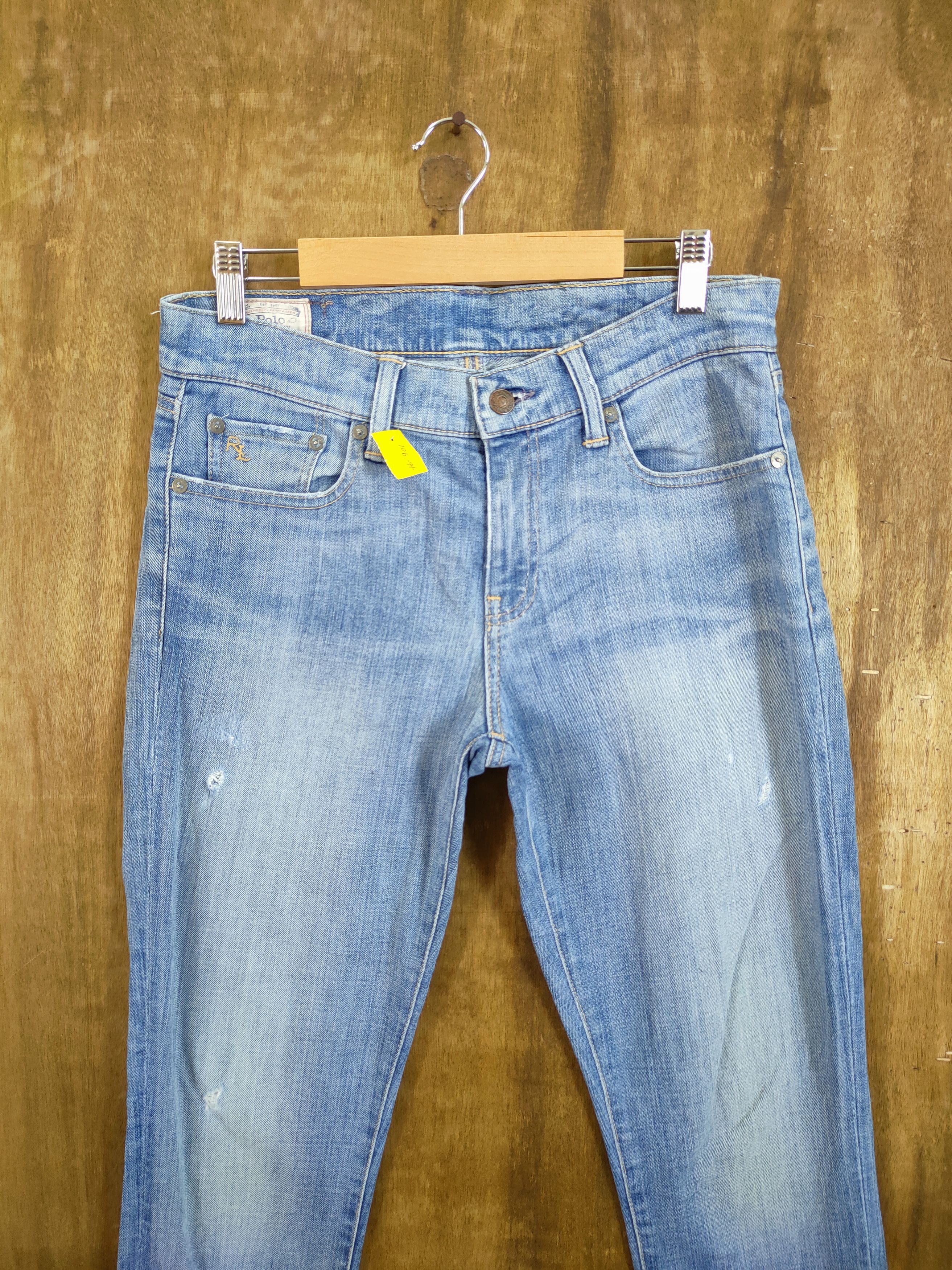 Polo Ralph Lauren D Polo Ralph lauren Tompskin skinny distressed denim #46-901 Size US 30 / EU 46 - 3 Thumbnail