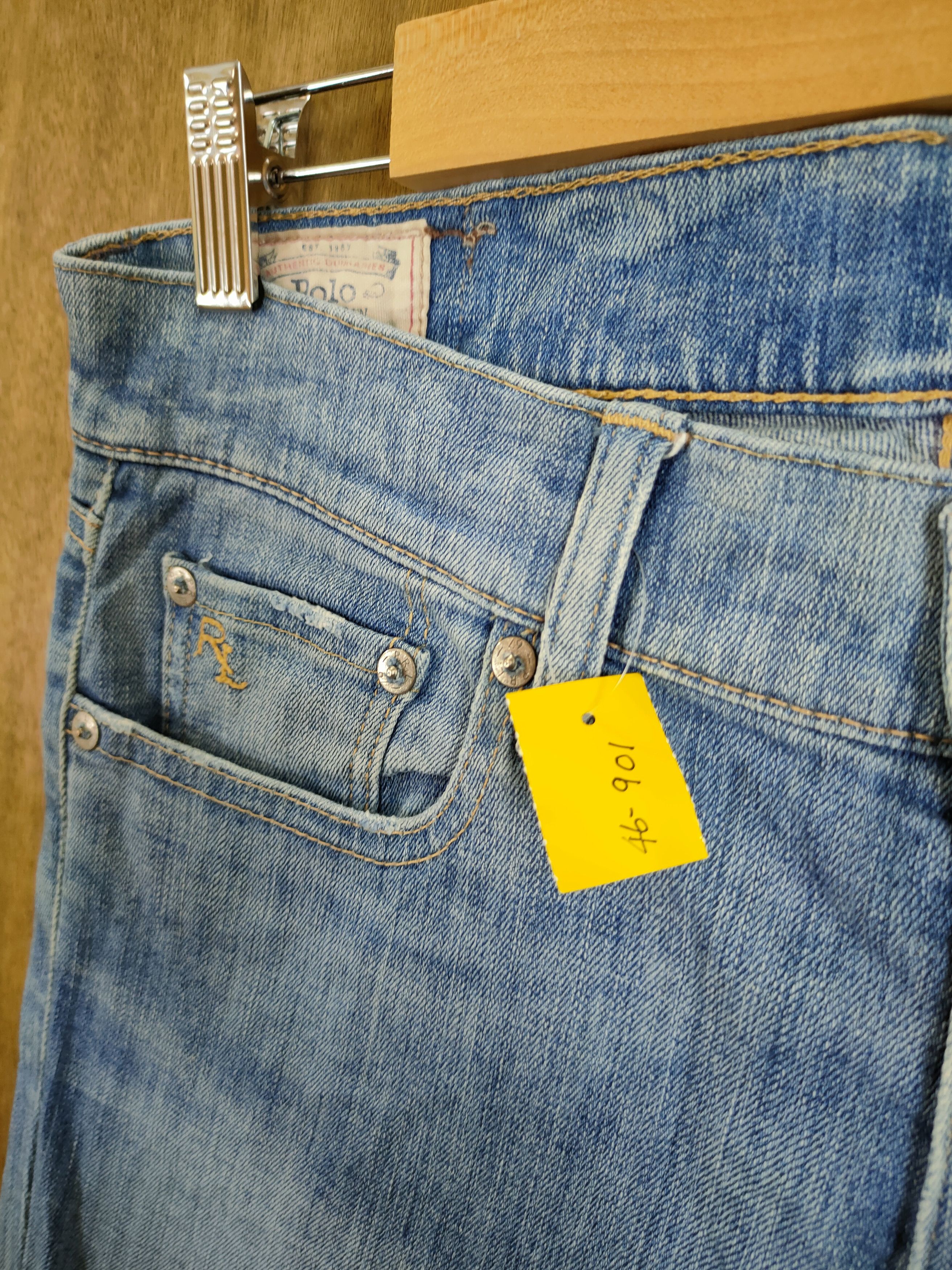 Polo Ralph Lauren D Polo Ralph lauren Tompskin skinny distressed denim #46-901 Size US 30 / EU 46 - 4 Thumbnail