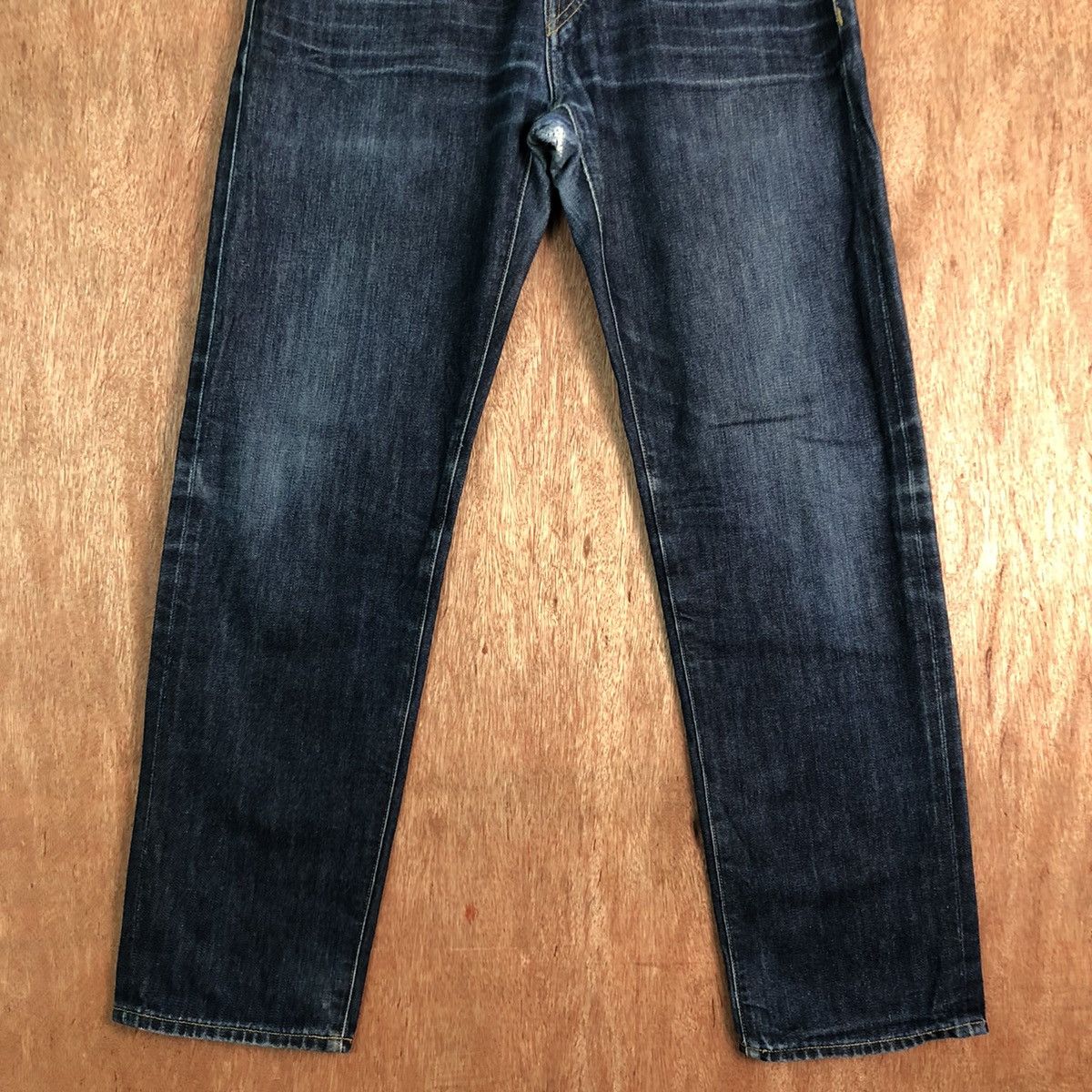 Rugby Ralph Lauren DLL Ralph Lauren Rugby Dark Blue Denim Jeans Pants #C244 Size US 31 - 3 Thumbnail