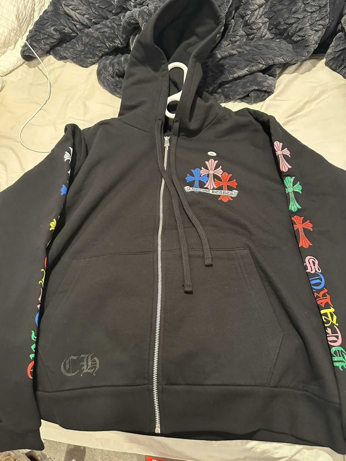 Chrome Hearts chrome hearts multi color zip up jacket | Grailed