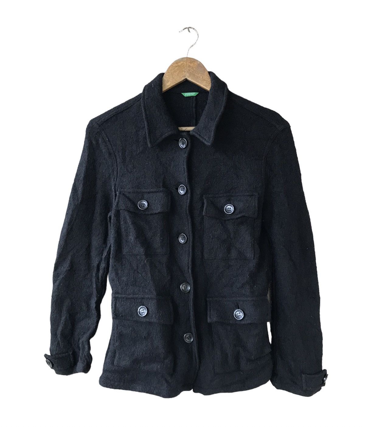 United Colors Of Benetton RARE UNITED COLORS OF BENETTON WORKWEAR MILITARY STYLE Size US S / EU 44-46 / 1 - 1 Thumbnail