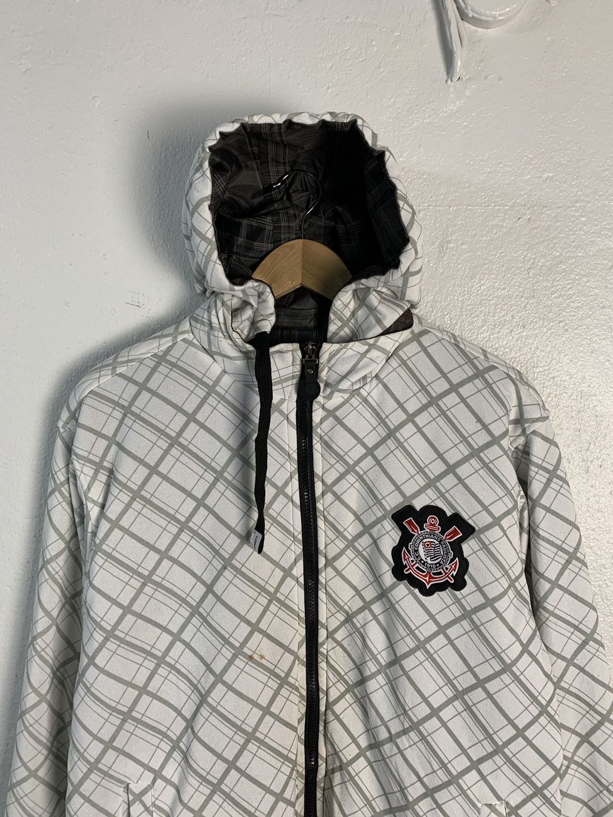Japanese Brand Corinthians Paulista Reversible Big Logo Jacket Size US M / EU 48-50 / 2 - 6 Thumbnail