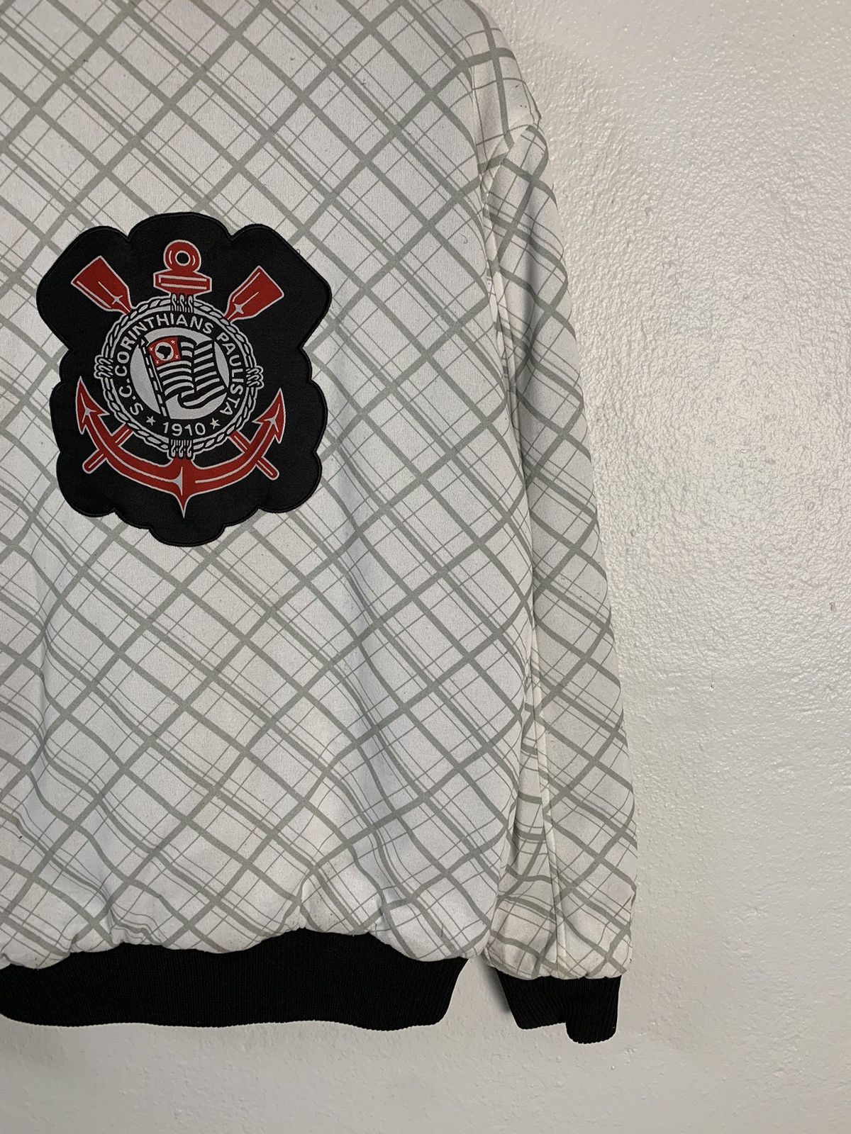 Japanese Brand Corinthians Paulista Reversible Big Logo Jacket Size US M / EU 48-50 / 2 - 2 Thumbnail