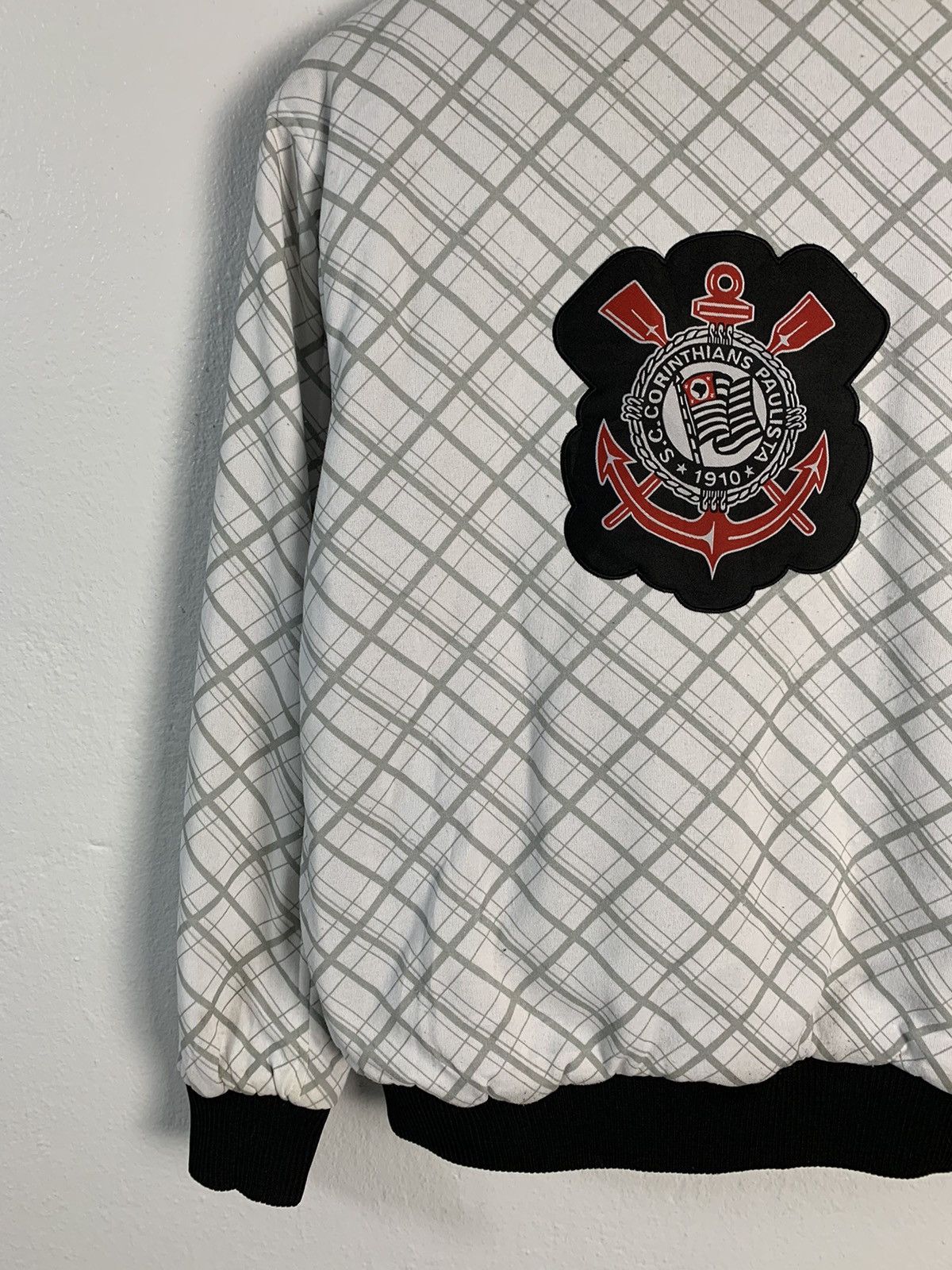 Japanese Brand Corinthians Paulista Reversible Big Logo Jacket Size US M / EU 48-50 / 2 - 3 Thumbnail