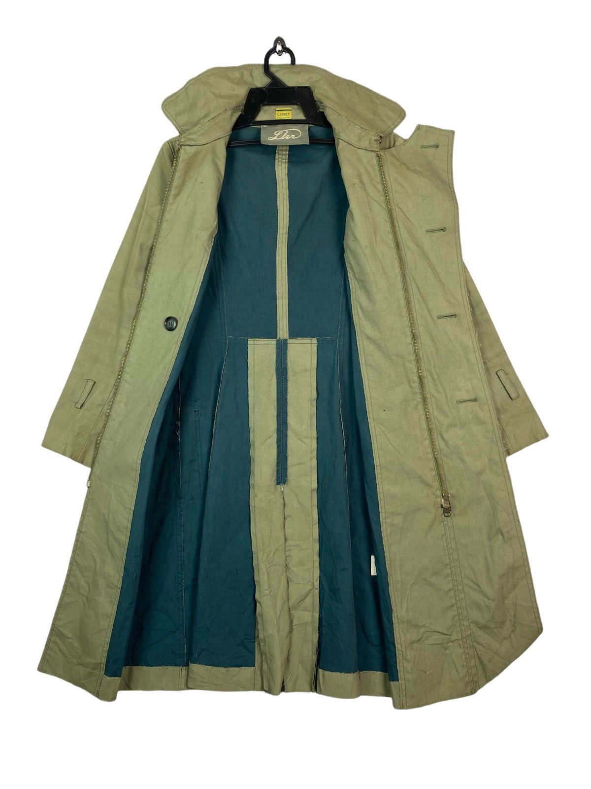 Designer × Japanese Brand LIER japan designer long trench coat Size US S / EU 44-46 / 1 - 3 Thumbnail