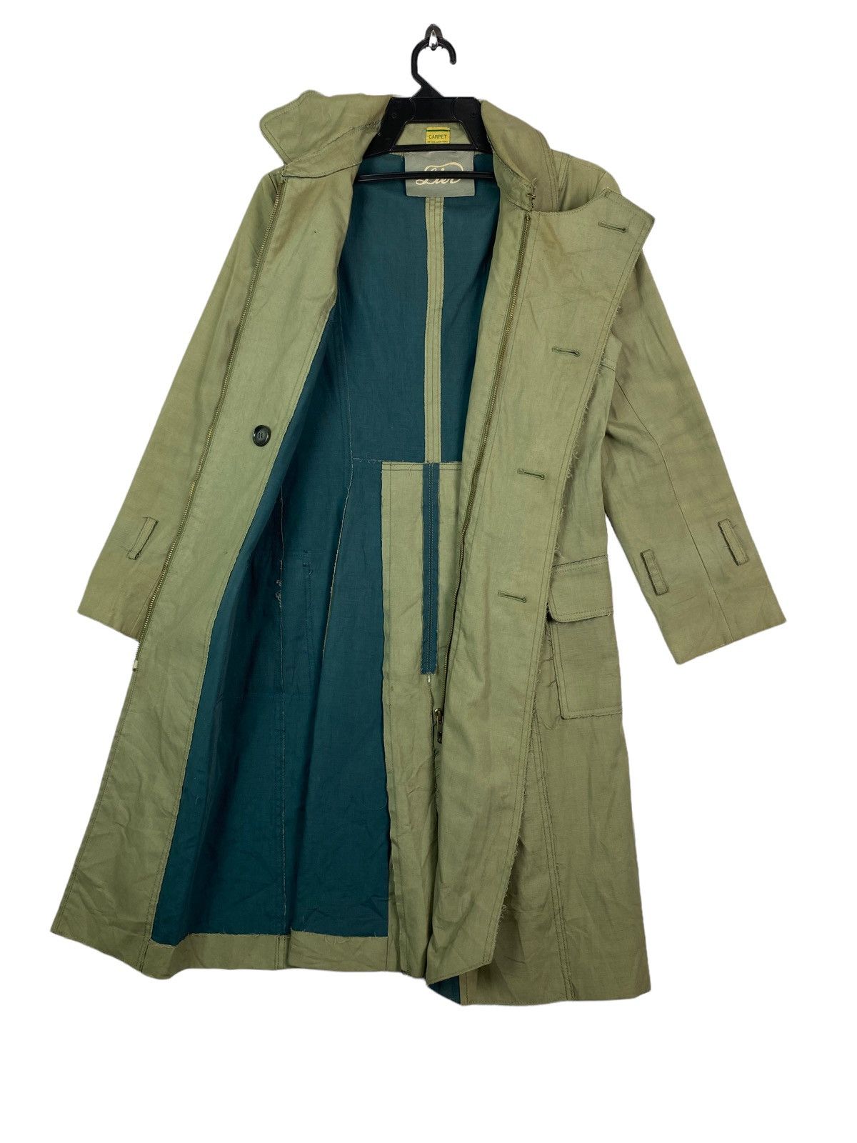 Designer × Japanese Brand LIER japan designer long trench coat Size US S / EU 44-46 / 1 - 2 Thumbnail
