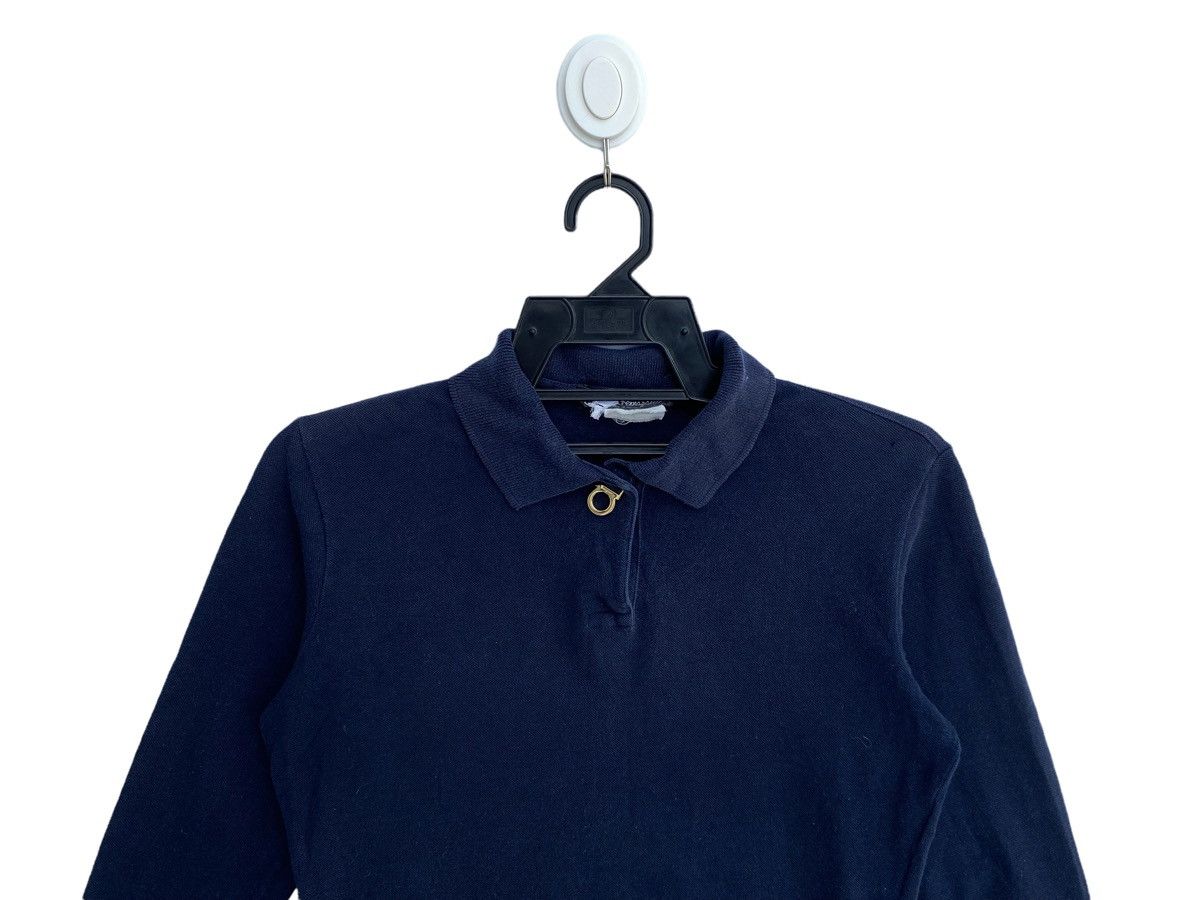Salvatore Ferragamo SALVATORE FERRAGAMO golden button logo longsleeve shirt Size US M / EU 48-50 / 2 - 2 Thumbnail