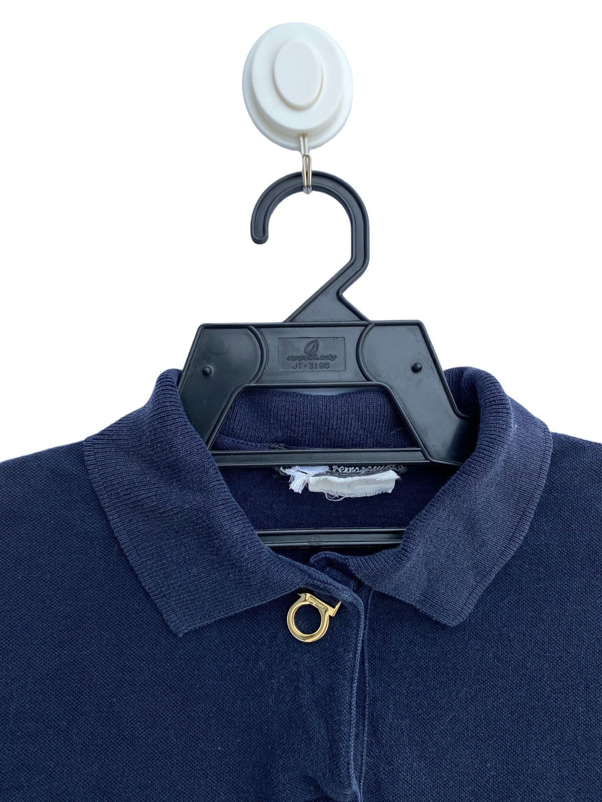 Salvatore Ferragamo SALVATORE FERRAGAMO golden button logo longsleeve shirt Size US M / EU 48-50 / 2 - 3 Thumbnail