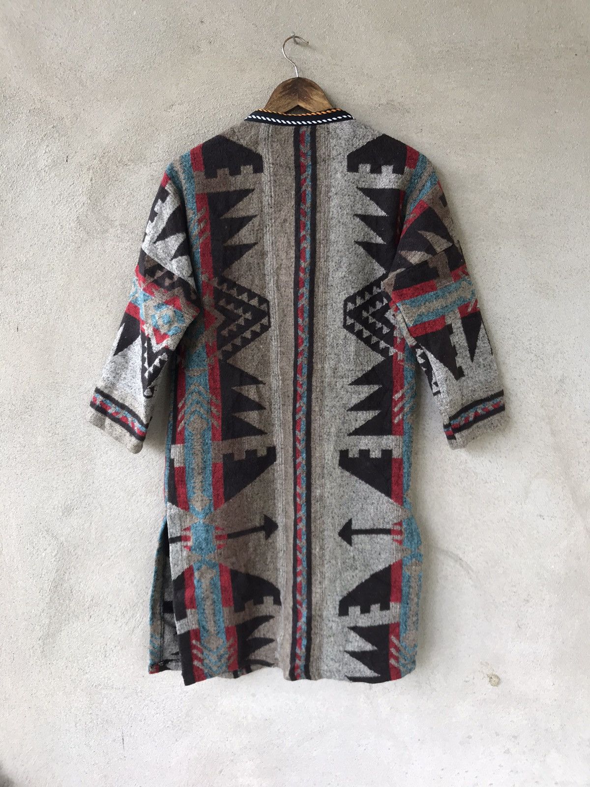 Beauty Beast RARE NATIVE INDIAN AMERICAN CARDIGAN JACKET Size M / US 6-8 / IT 42-44 - 5 Thumbnail