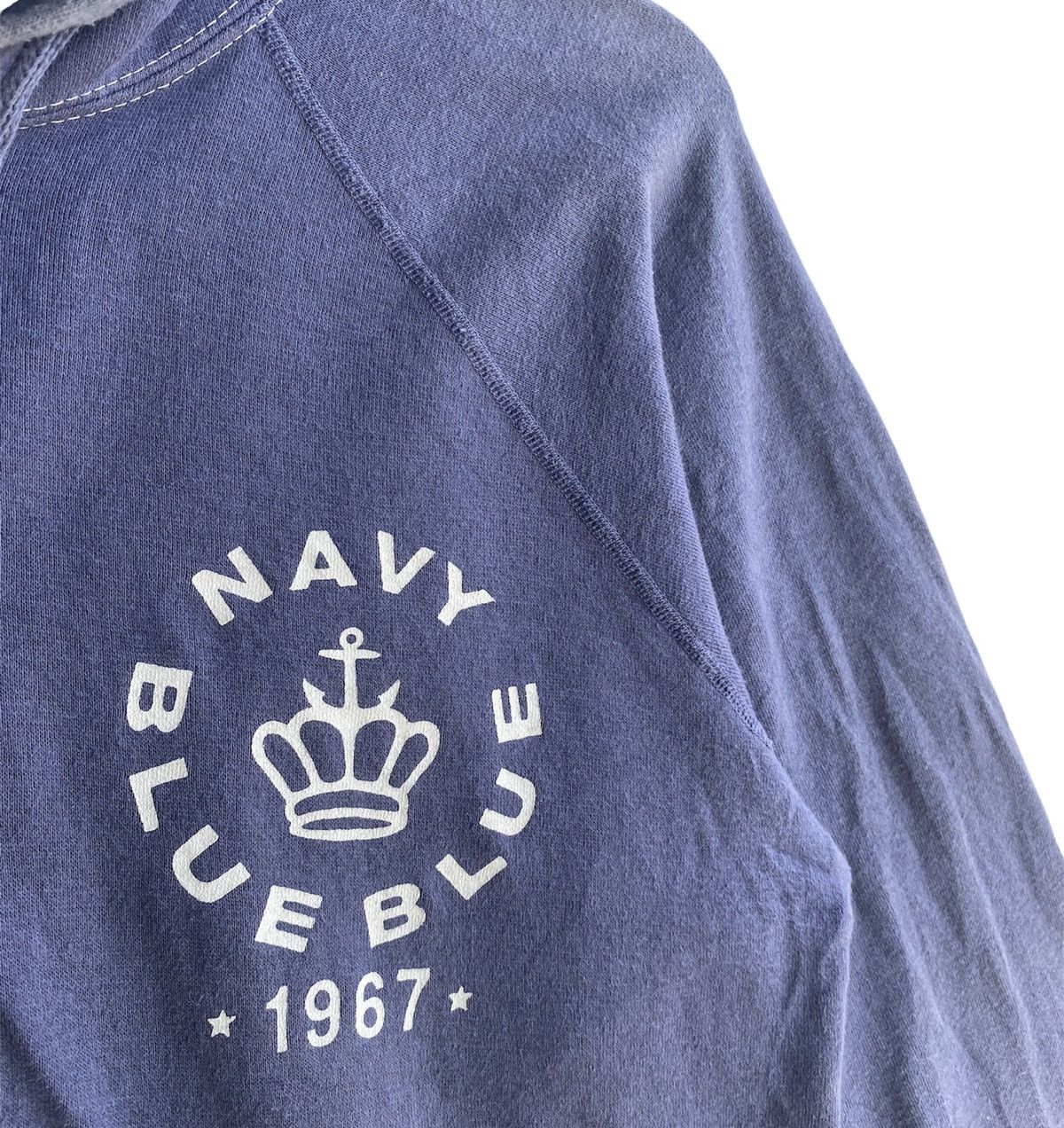 Blue Blue Japan × Vintage Navy by Blue Blue Japan hoodie zipper sweater jacket Size US M / EU 48-50 / 2 - 4 Thumbnail