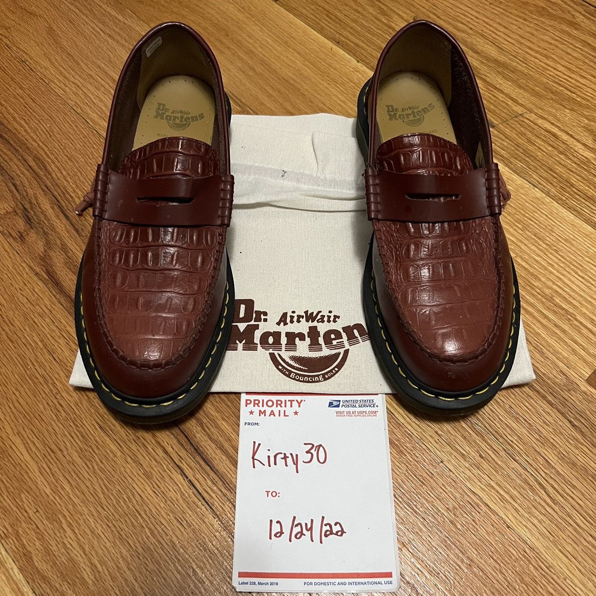 Stussy Dr. Martens loafers