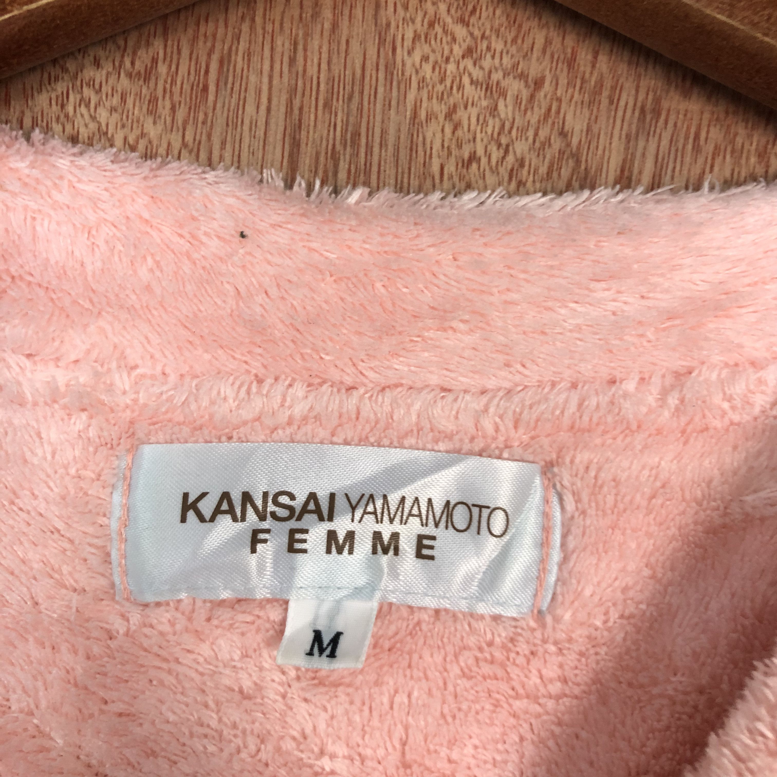 Japanese Brand × Kansai Yamamoto × Vintage Kansai Yamamoto Femme Pink stripe Sweatshirt #6144 Size M / US 6-8 / IT 42-44 - 10 Thumbnail
