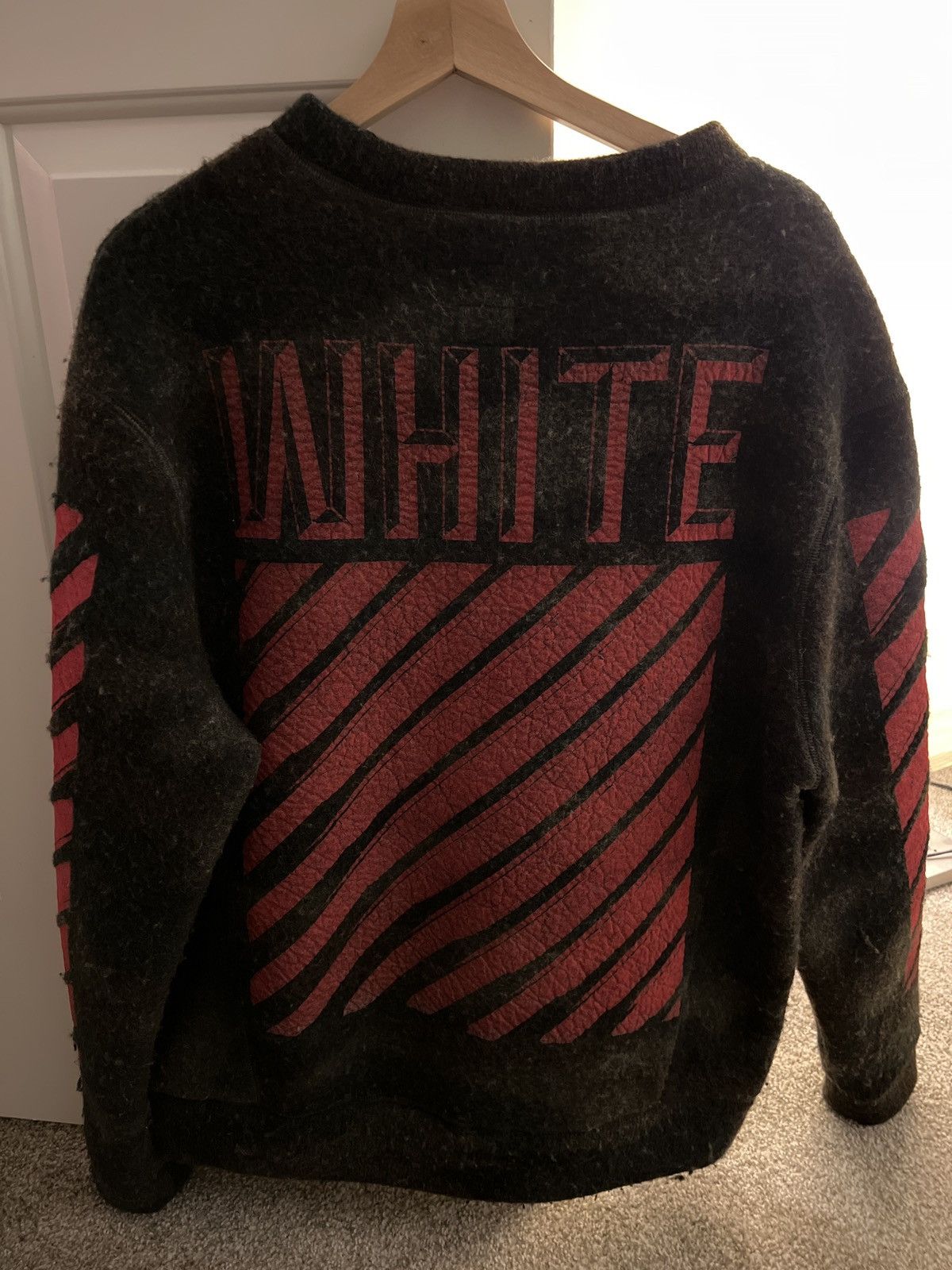 Off white swarovski sweatshirt deals