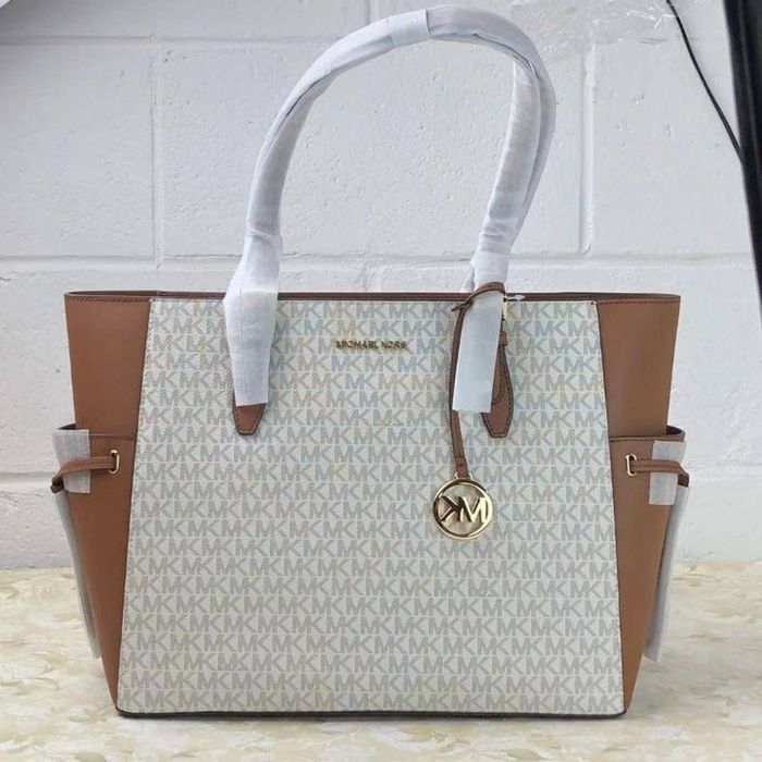 Michael Kors MICHAEL KORS 35S1G2GT7B Gilly Large Logo Travel Tote ...