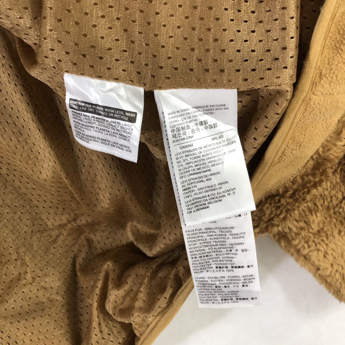 Levi's × Levi's Made & Crafted BNWT Levis Engineered Garment Style Fleece Jacket Size US L / EU 52-54 / 3 - 8 Thumbnail