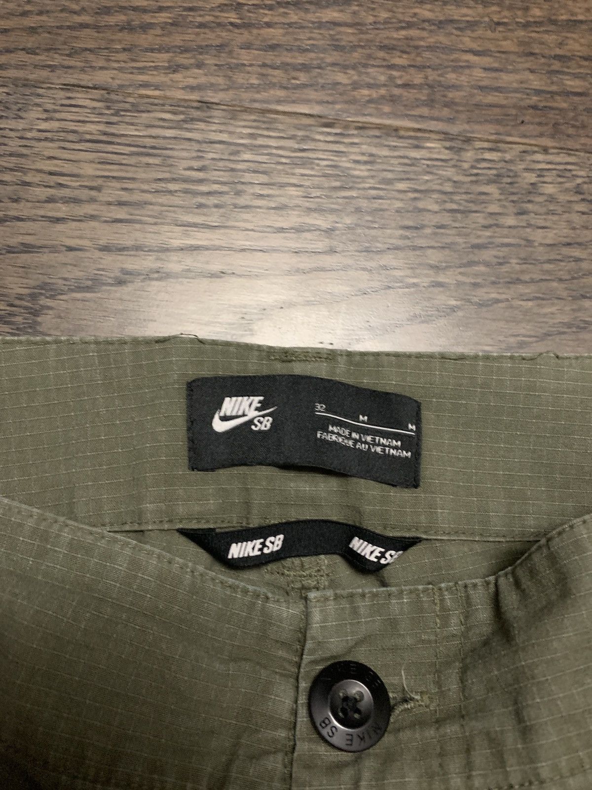 Nike Nike sb cargo pants military green Size US 32 / EU 48 - 10 Thumbnail