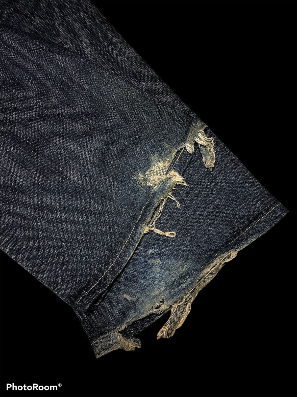 GAS FLARE GAS WASHED DISTRESSED JEANS Size US 30 / EU 46 - 7 Thumbnail