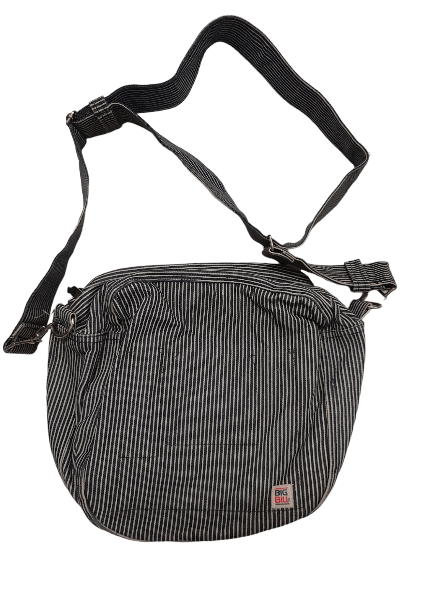 Japanese Brand Big Bill Hickory Denim Sling Bag (E593) Size ONE SIZE - 7 Thumbnail