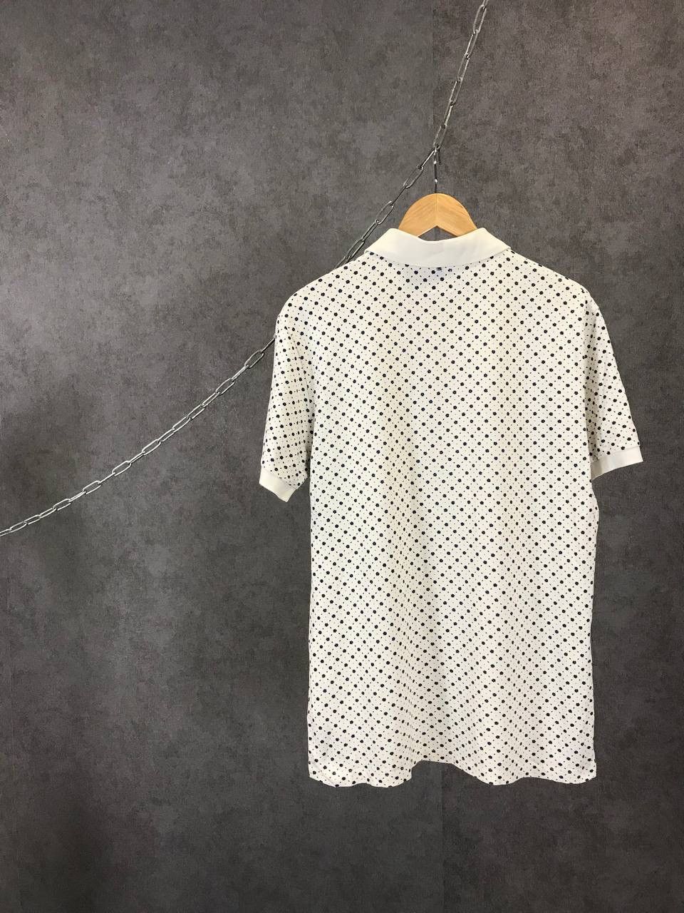 Pretty Green Pretty Green crazy overprinted polo tee Size US L / EU 52-54 / 3 - 7 Thumbnail