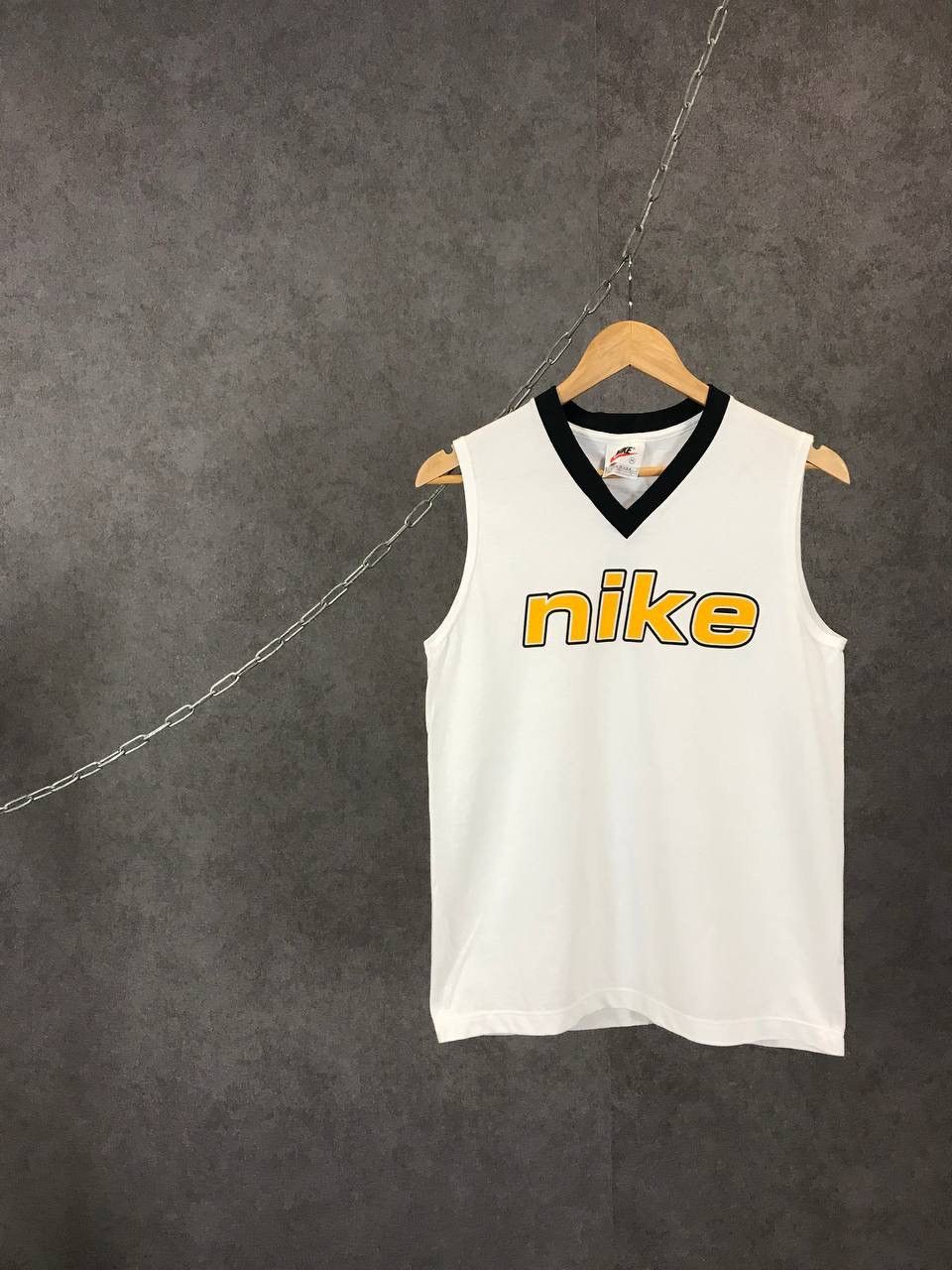 Nike × Vintage Nike swoosh streetwear vintage made in USA center logo Size US M / EU 48-50 / 2 - 1 Thumbnail
