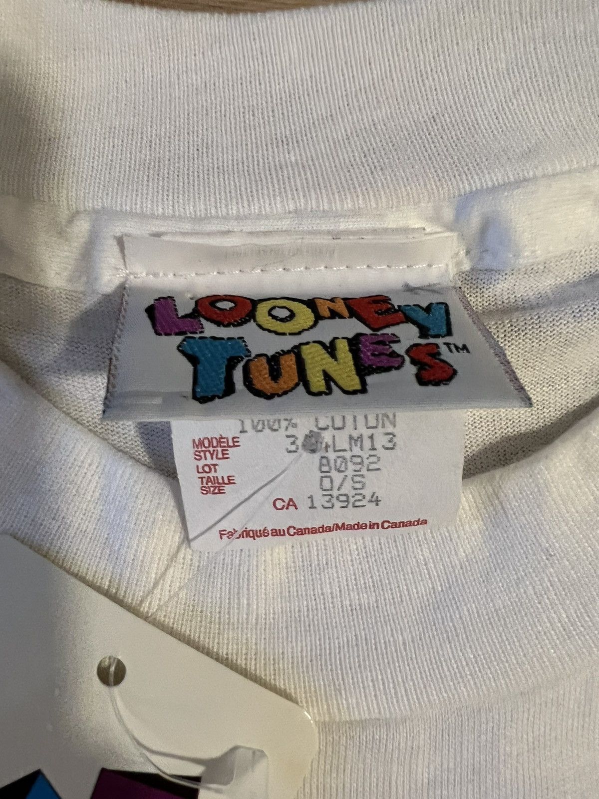 Vintage × Warner Bros Vintage 1993 Daffy Duck Looney Tunes Single Stitch TShirt DS Size US XL / EU 56 / 4 - 5 Thumbnail