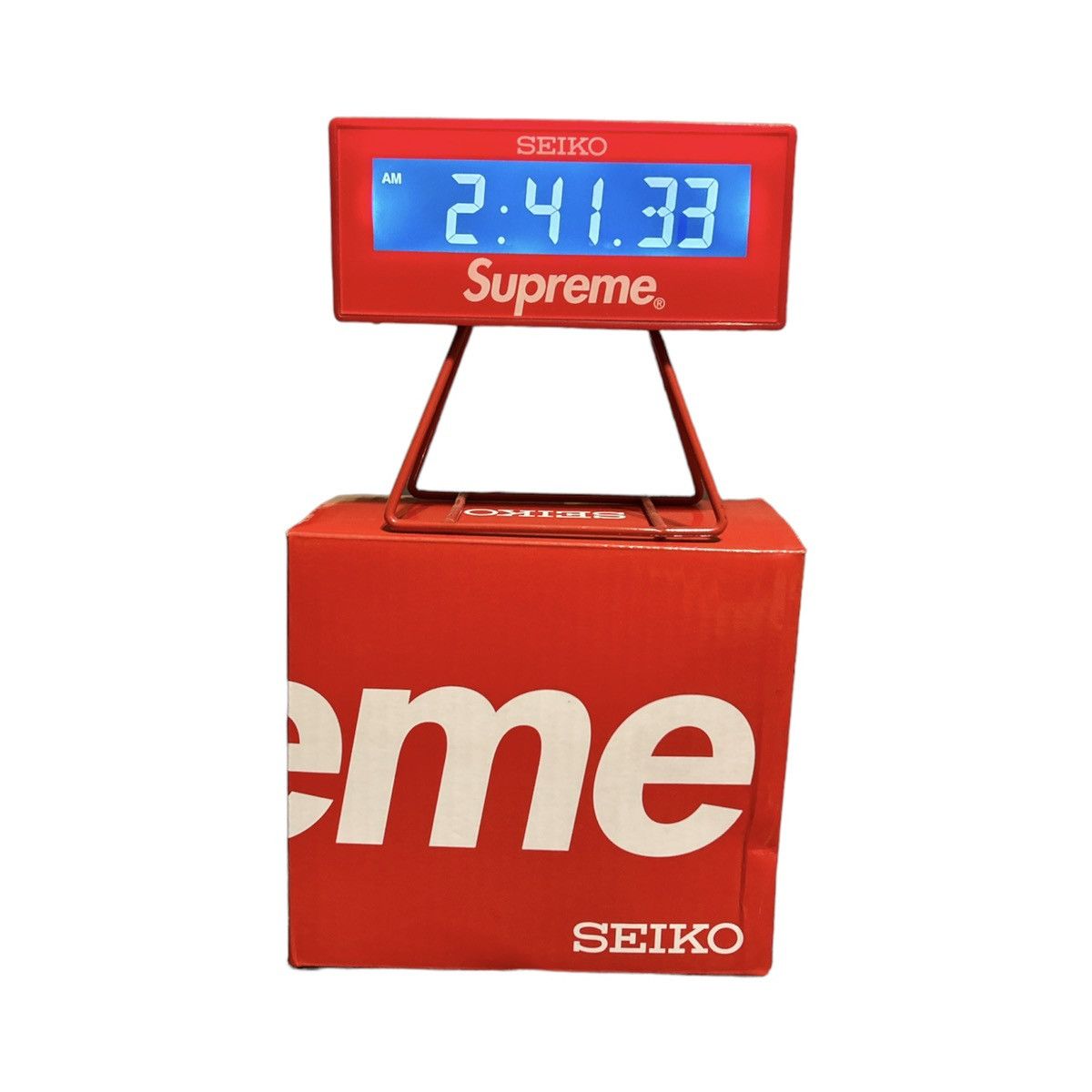 Supreme Marathon Clock Supreme Seiko Marathon Clock