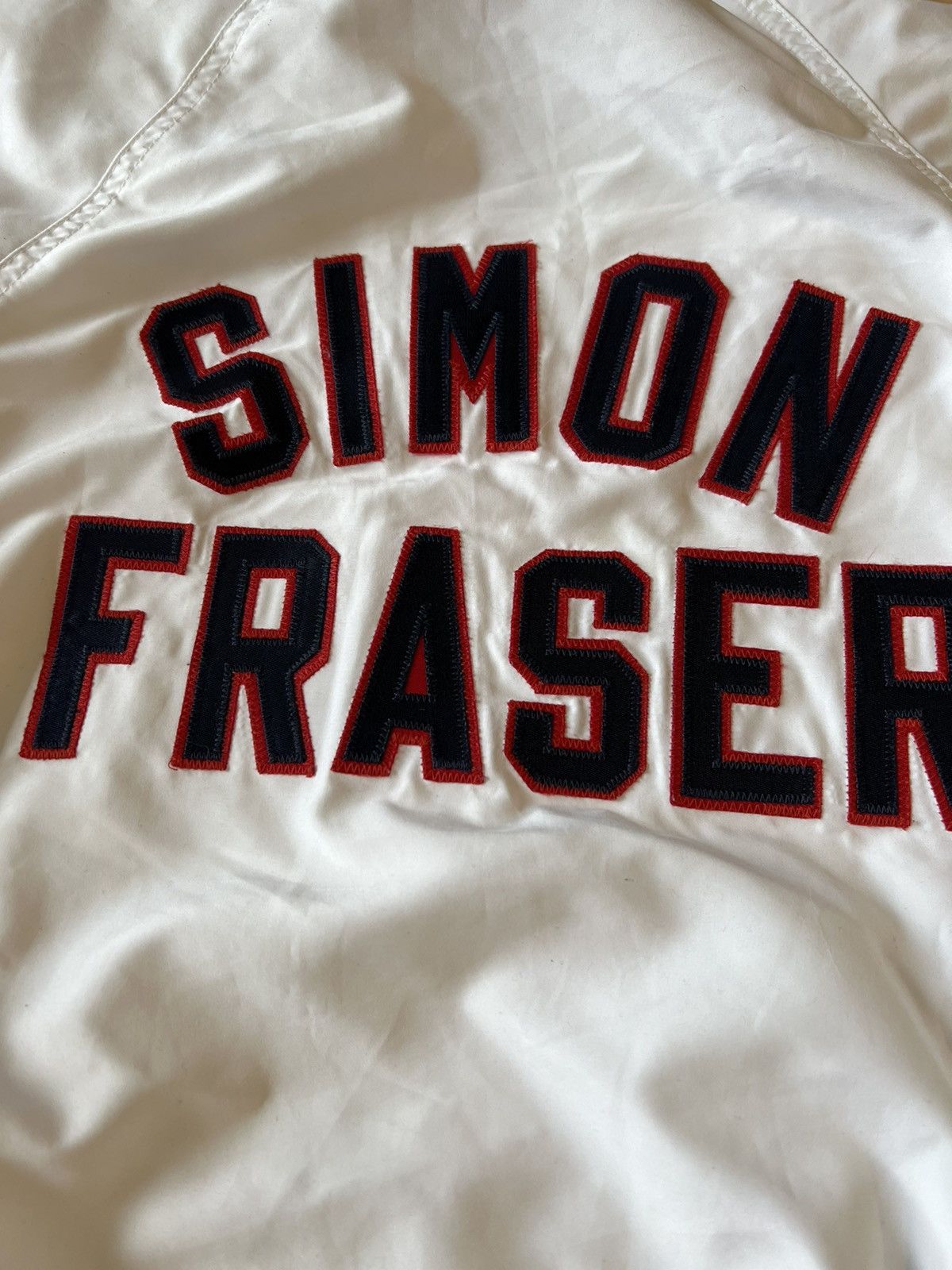 Vintage 90s Simon Fraser Universty Swimming Bomber Jacket Made USA Size US S / EU 44-46 / 1 - 5 Thumbnail