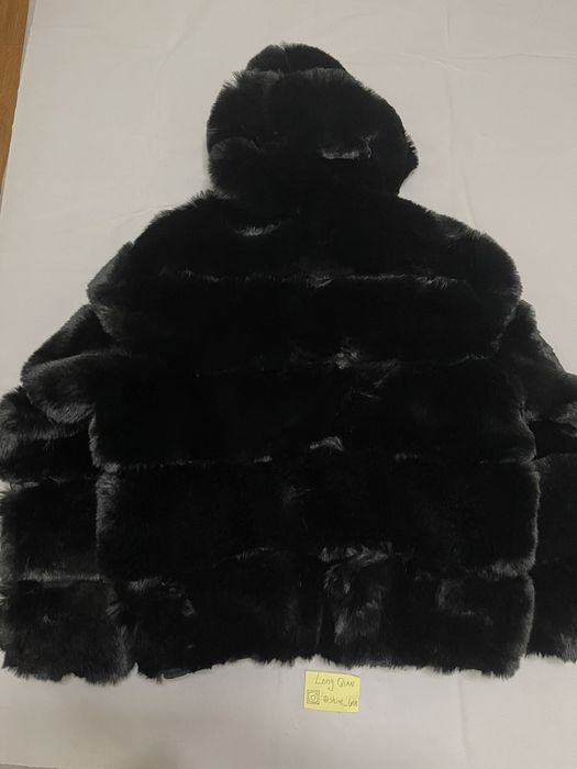 Supreme Supreme wtaps faux fur hooded jacket | Grailed