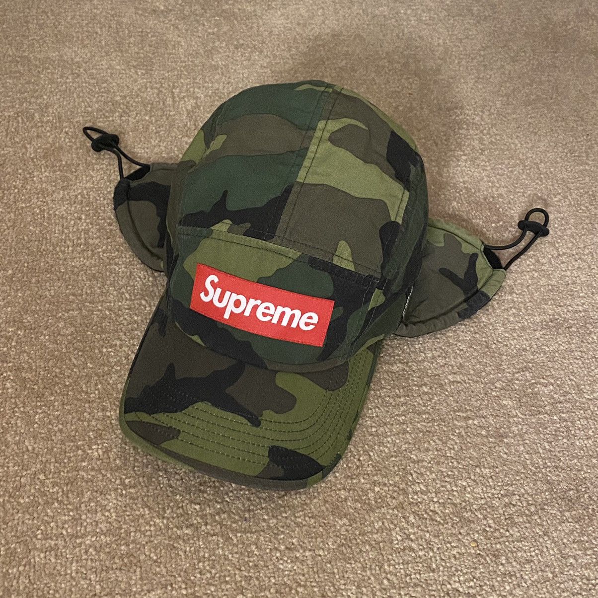 supreme earflap hat