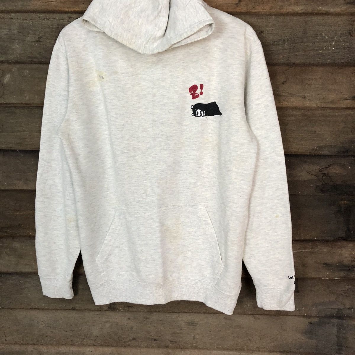 Cartoon Network Zoomac cartoon vintage sweatshirt Grey Hoodie #140B Size US M / EU 48-50 / 2 - 3 Thumbnail