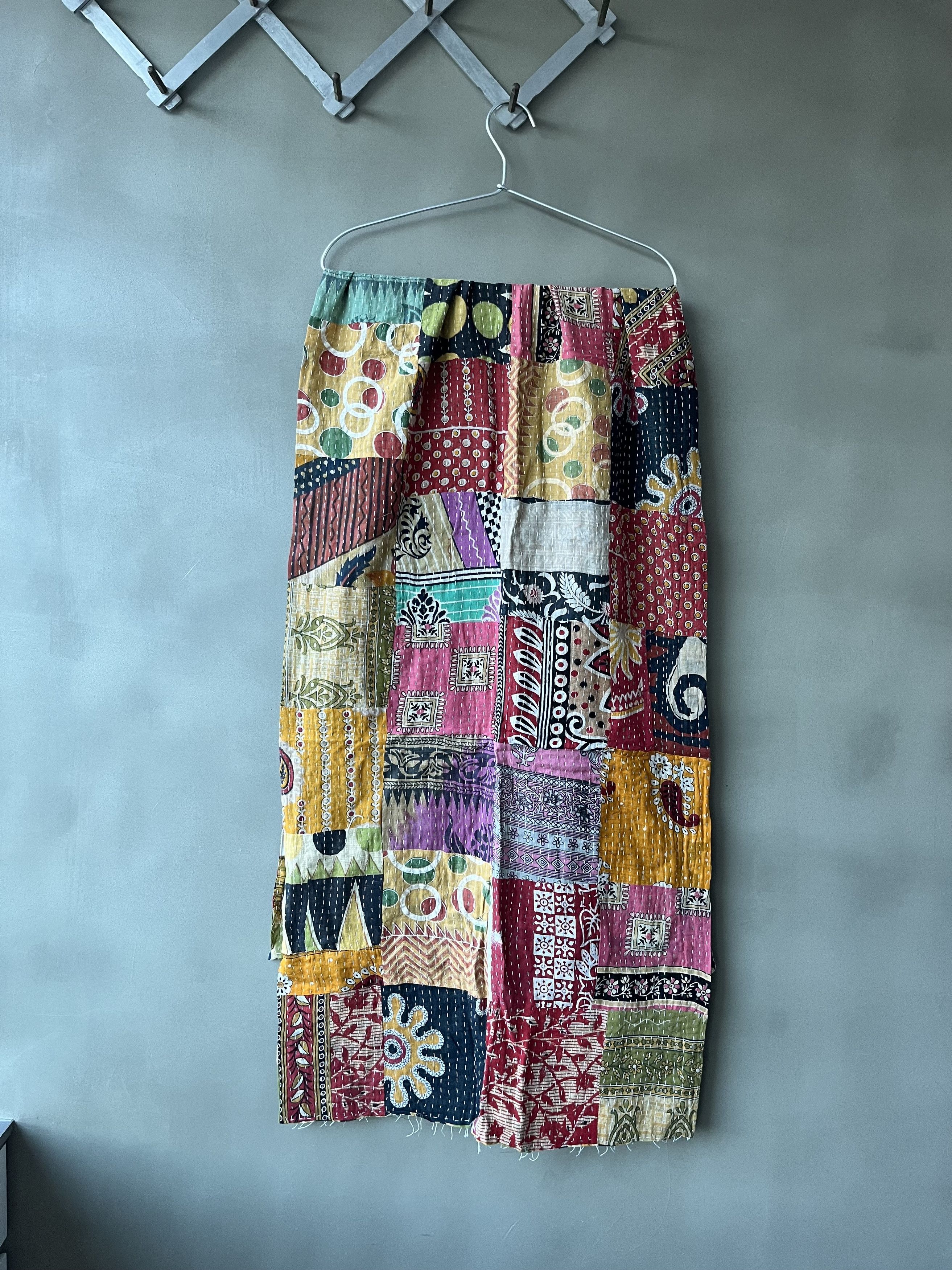 Other Indian Hand Made patchwork Hippies Bohemian Nomad scarf Size ONE SIZE - 2 Thumbnail