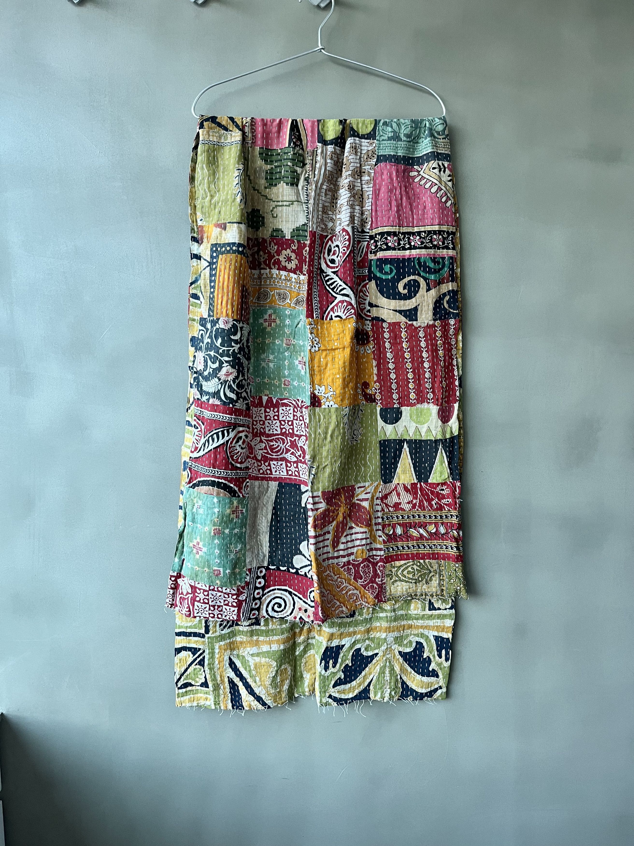Other Indian Hand Made patchwork Hippies Bohemian Nomad scarf Size ONE SIZE - 3 Thumbnail