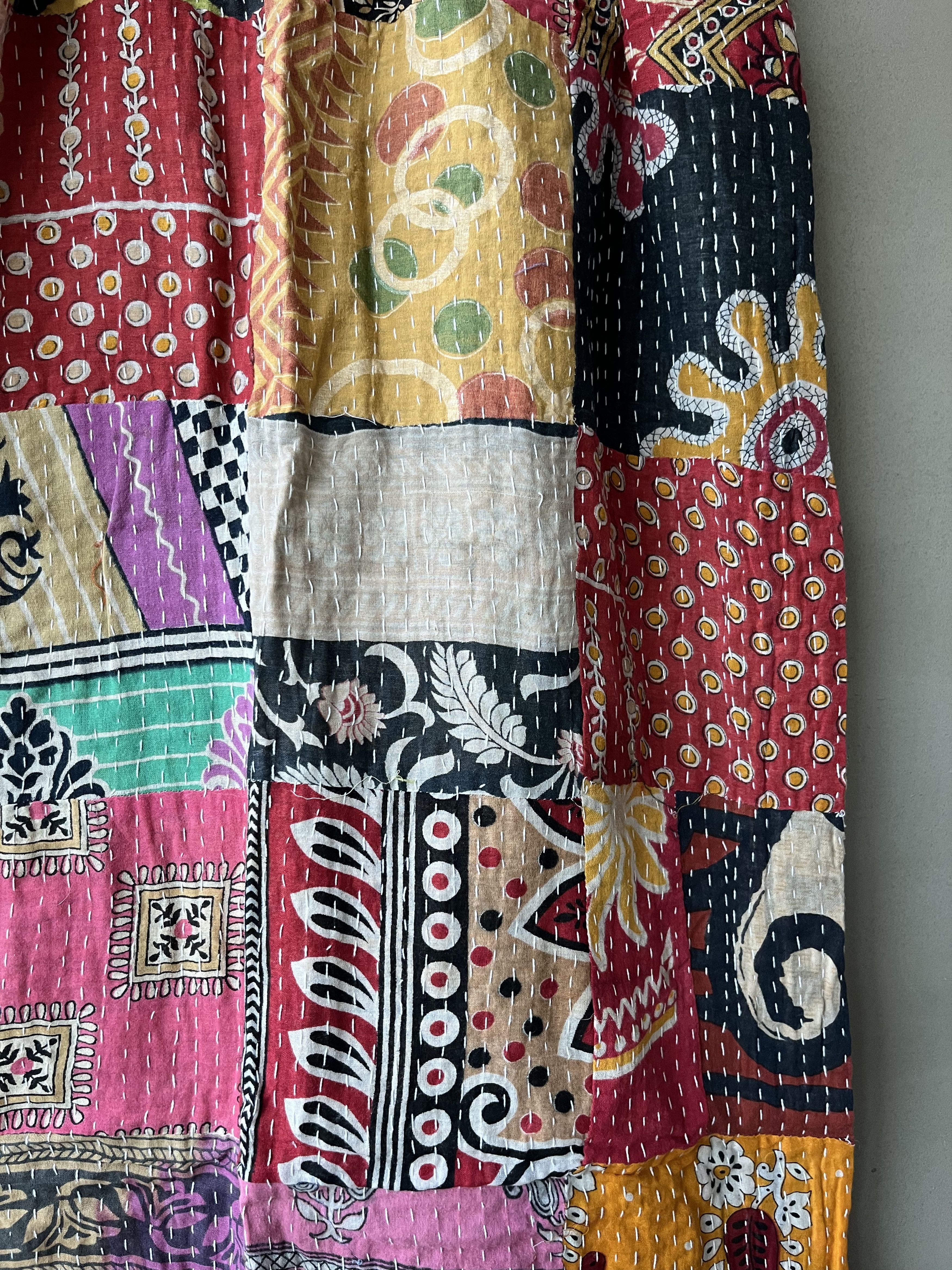 Other Indian Hand Made patchwork Hippies Bohemian Nomad scarf Size ONE SIZE - 8 Thumbnail