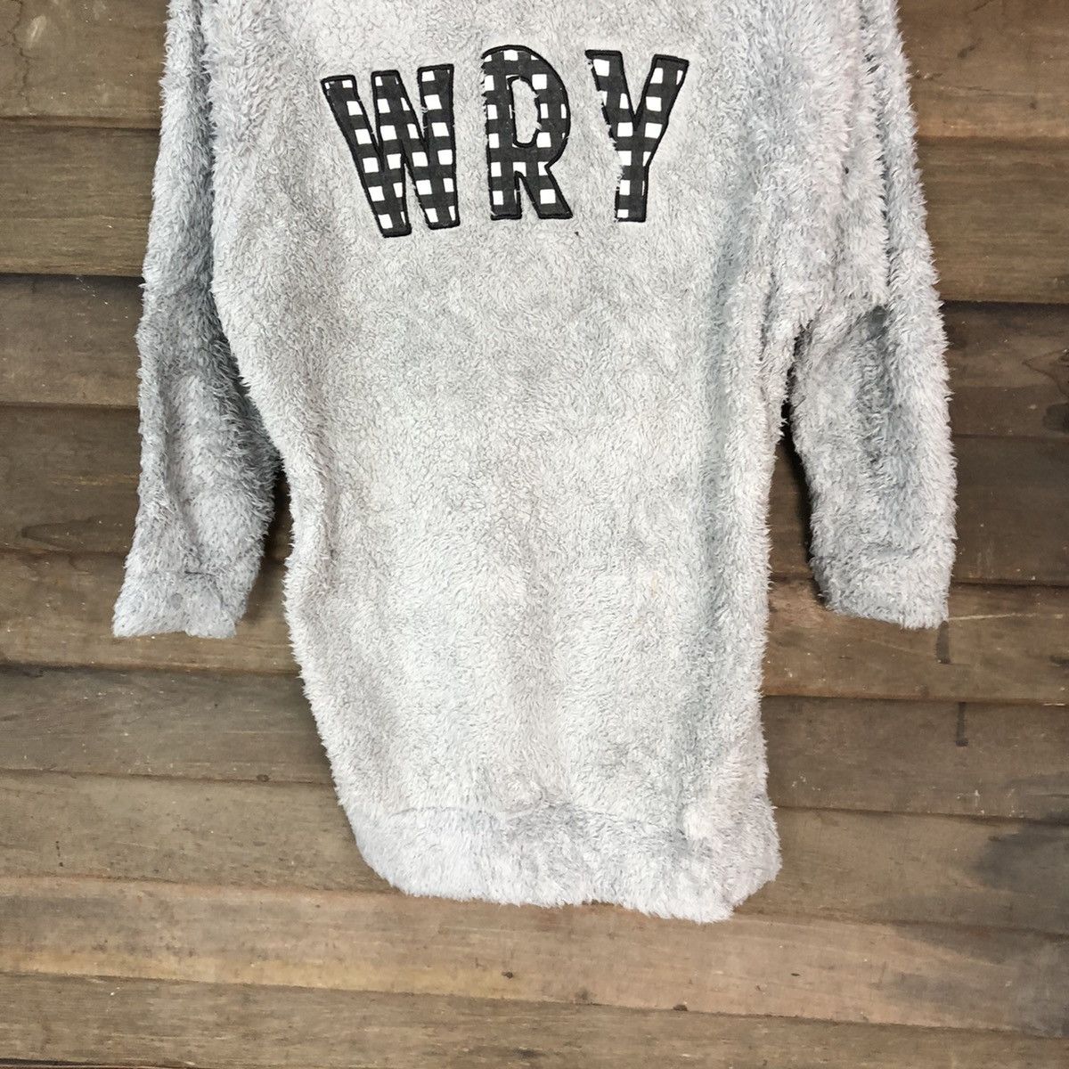 Homespun Knitwear × Japanese Brand WRY Grey Shag Shaggy Fur Mohair Knitwear #7003 Size M / US 6-8 / IT 42-44 - 3 Thumbnail