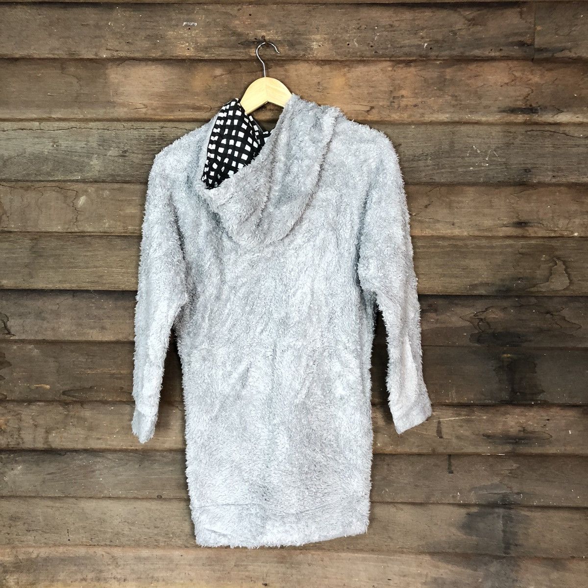 Homespun Knitwear × Japanese Brand WRY Grey Shag Shaggy Fur Mohair Knitwear #7003 Size M / US 6-8 / IT 42-44 - 9 Thumbnail