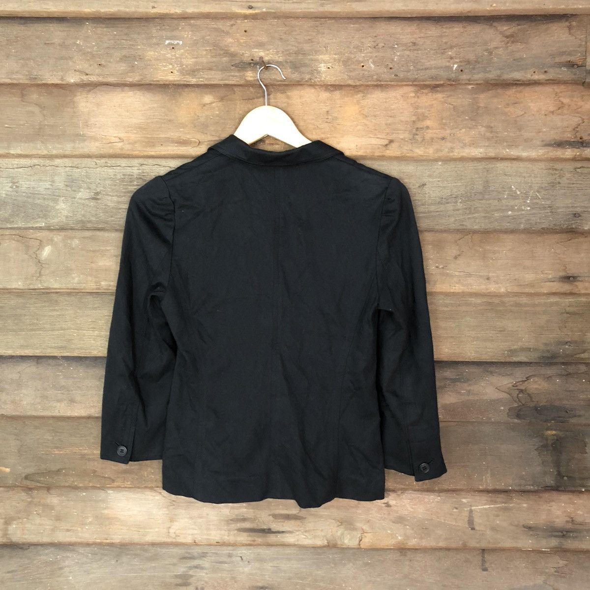 Japanese Brand × Vintage Proportion Black blazer jacket #3154 Size S / US 4 / IT 40 - 9 Thumbnail