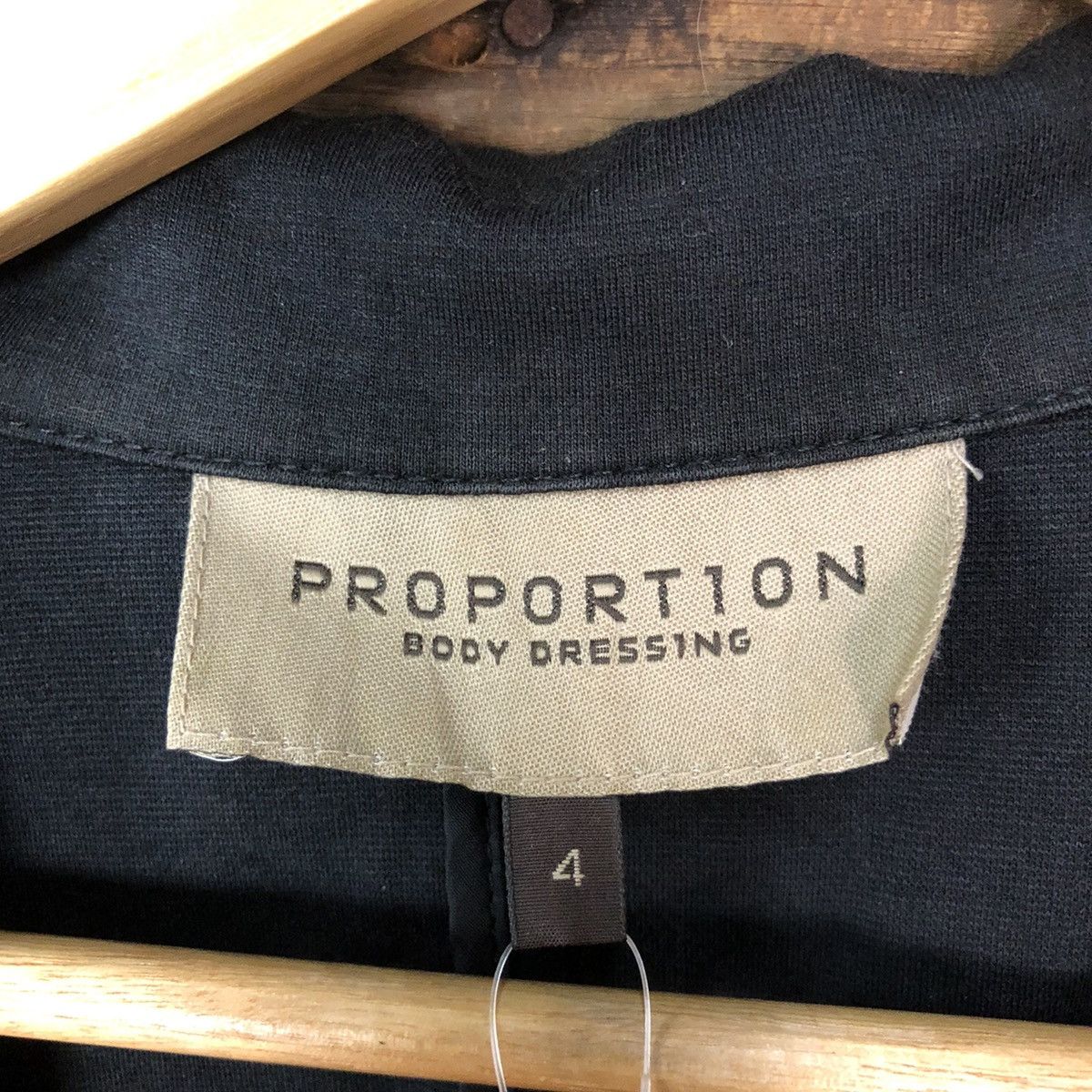 Japanese Brand × Vintage Proportion Black blazer jacket #3154 Size S / US 4 / IT 40 - 6 Thumbnail
