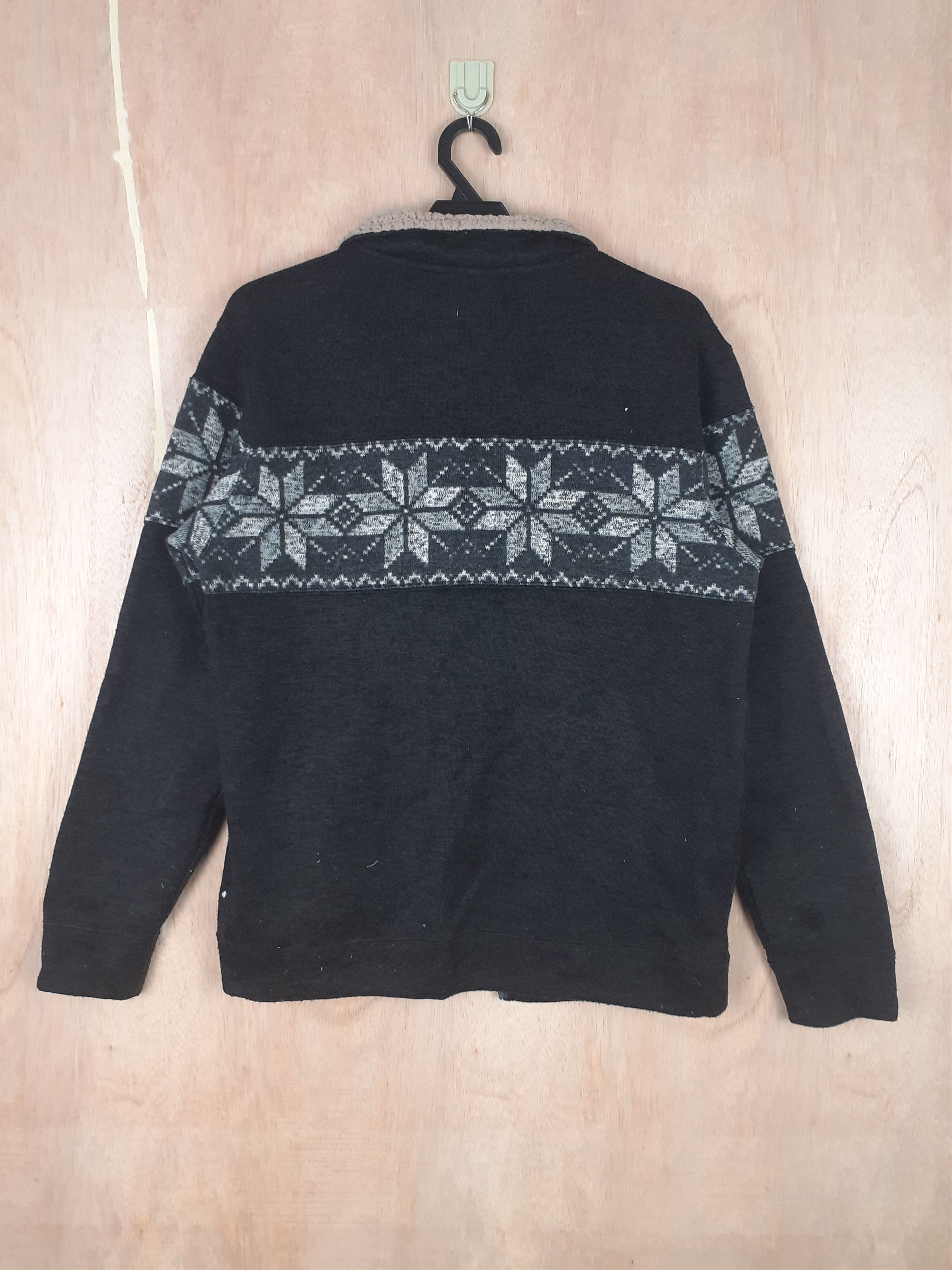 Japanese Brand Virgin Voyage black winter jacket sweater #3079 Size US M / EU 48-50 / 2 - 7 Thumbnail