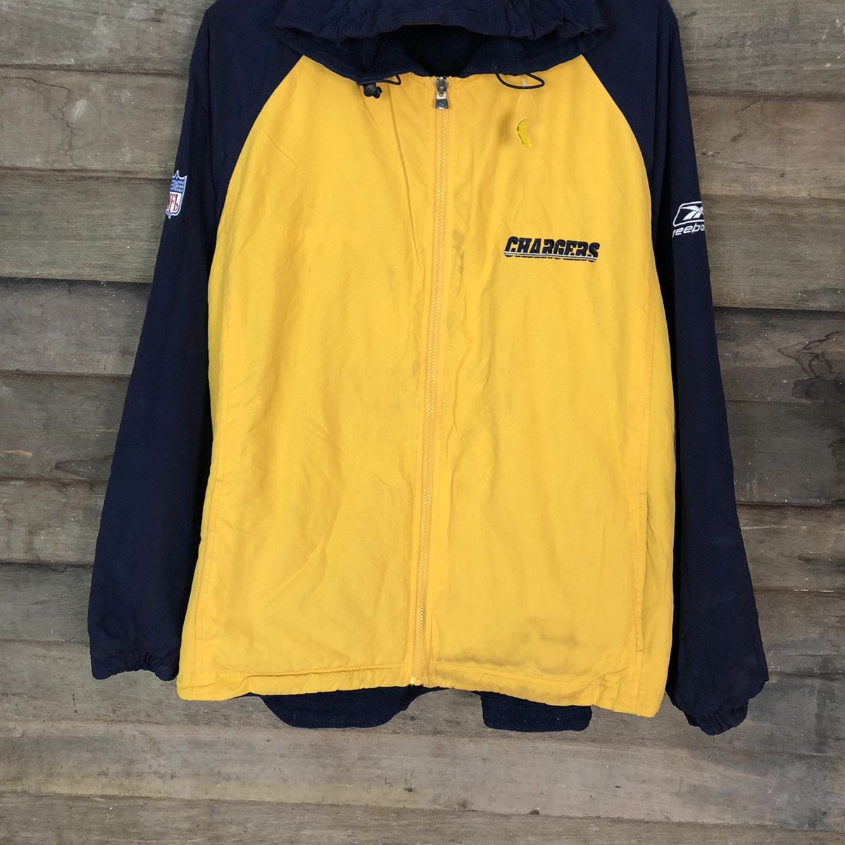 NFL NFL Chargers Reebook sweater jacket hoodie #2824 Size US XXL / EU 58 / 5 - 3 Thumbnail